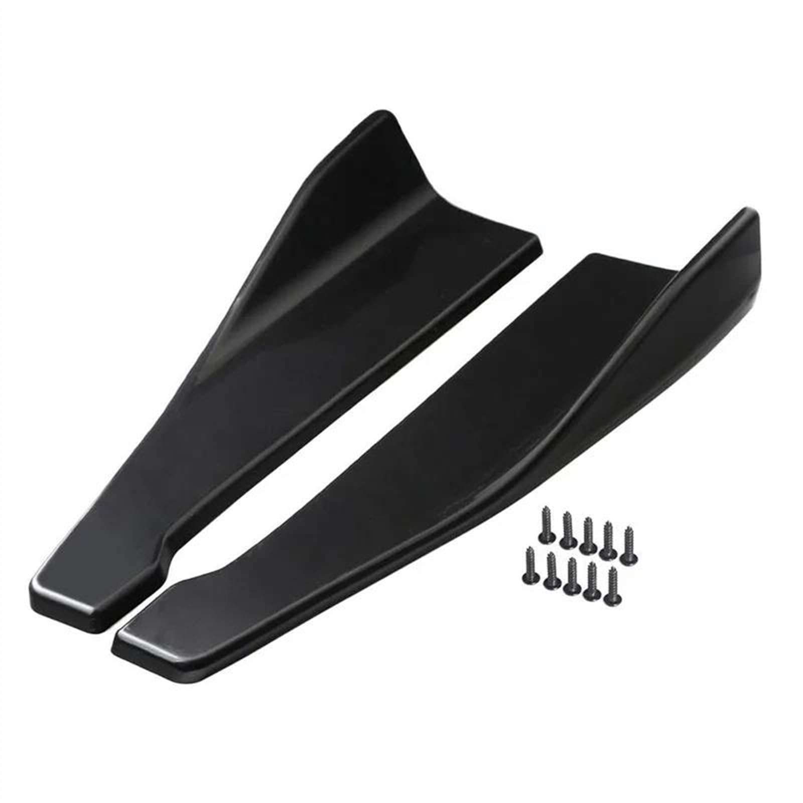 Winglet Diffuser 18,9 Zoll Für Ford Für Fusion 2006-2016 2017 2018 2019 2020 Heckstoßstangen-Splitter-Schürze, Spoiler-Abdeckung, Seitenschweller-Verlängerung Auto Seitenschweller von BWVMVB