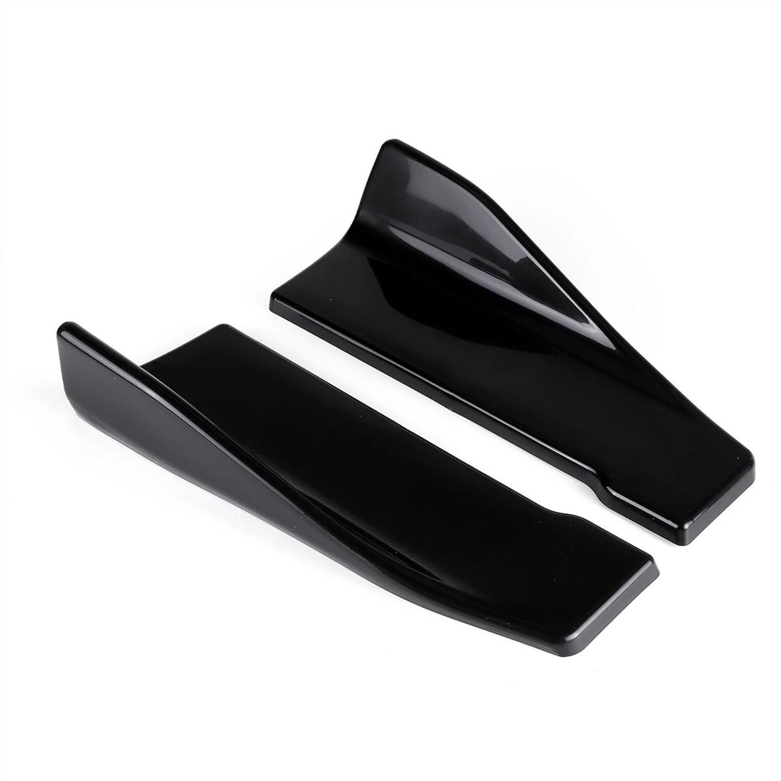 Winglet Diffuser 35cm Seitenschweller-Verlängerungssatz Heckstoßstangensplitter Winglet-Schürzenschutz Für F10 F30 F32 F36 F80 Autozubehör Auto Seitenschweller(Schwarz) von BWVMVB