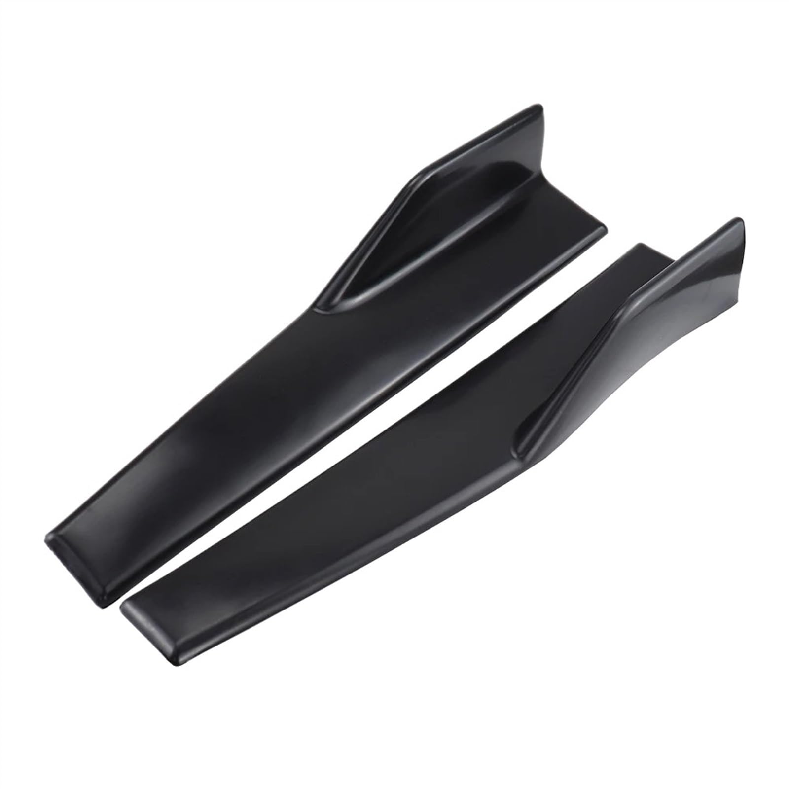 Winglet Diffuser 45cm Seitenschweller Für Mitsubishi Für Lancer Für EVO 10 Winglet Diffusor Verlängerung Body Kit 2008-2012 2013 2014 2015 2016 2017 Auto Seitenschweller(Schwarz) von BWVMVB