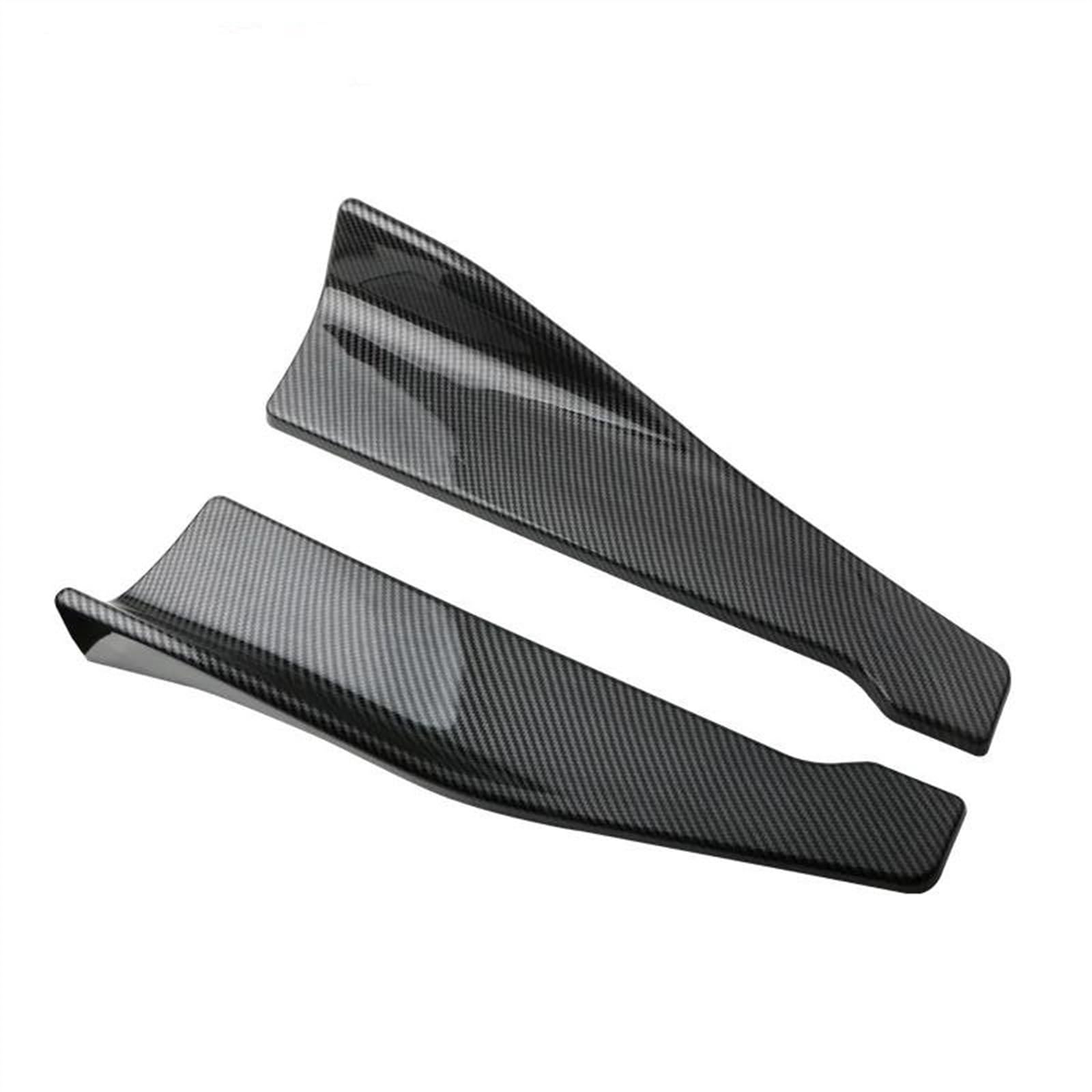 Winglet Diffuser 48CM Seitenschweller Für E90 E46 Heckstoßstange Lippenverkleidung Schutz Auto Seitenschweller(Carbon Look) von BWVMVB