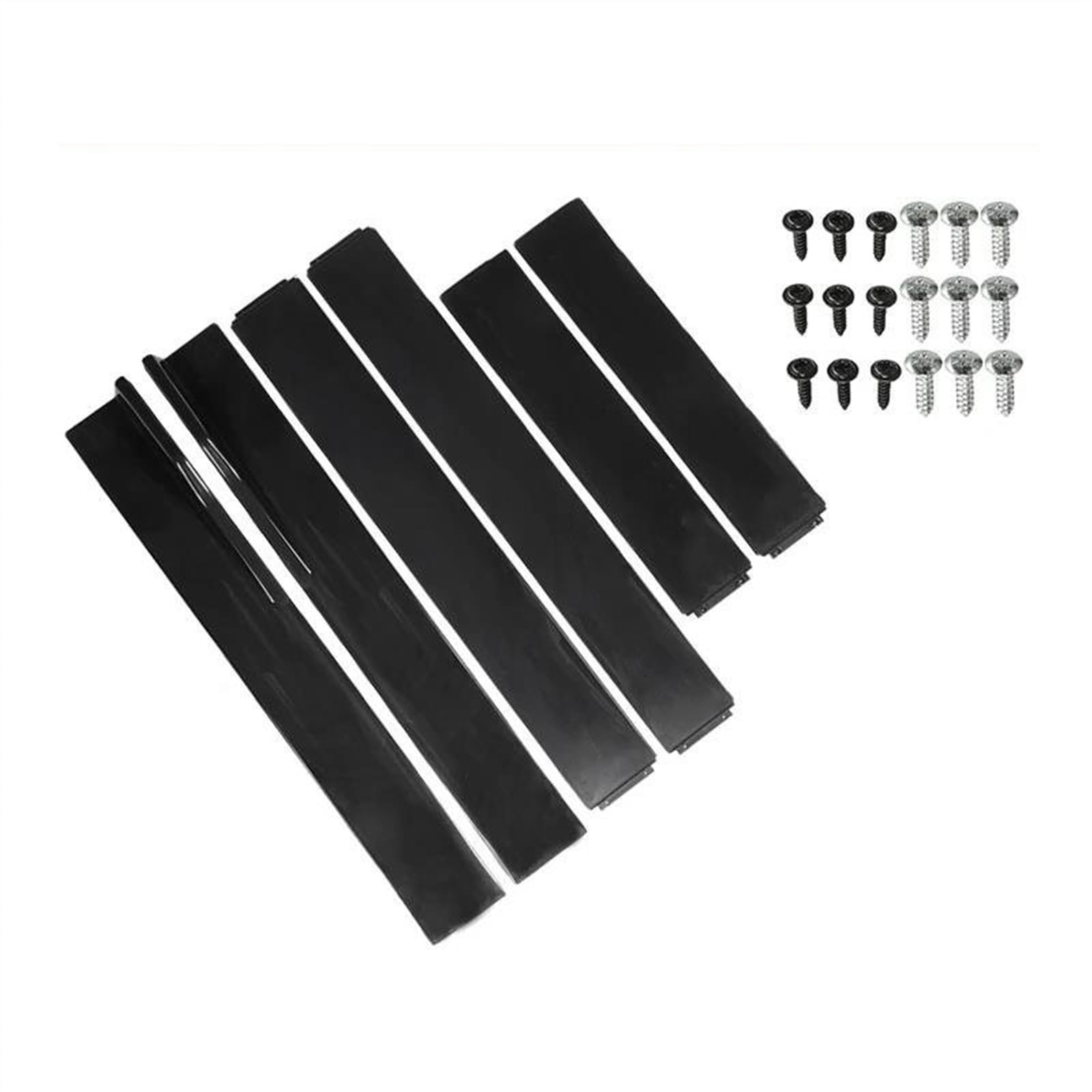 Winglet Diffuser 6 STÜCKE 2 M/2,2 M Universal Seitenschweller Verlängerung Schweller Lippe Flügel Splitter Auf Autoscooter Styling Für F30 Auto Seitenschweller(2.2m Bright Black) von BWVMVB