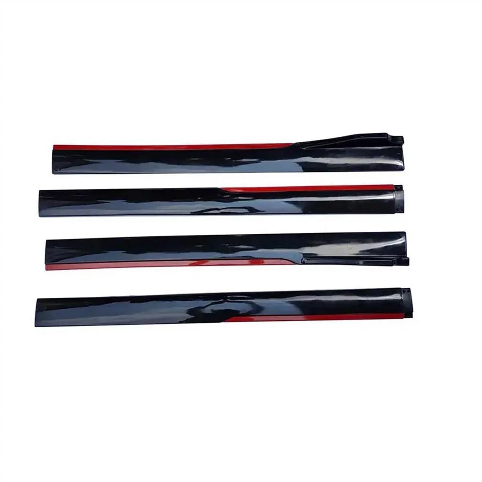 Winglet Diffuser Seitenschwellererweiterungen Autoseitenschweller Winglet Splitter Lippe Rot Schwarz Für F30 F80 Für M4 320i 325i 330i 335i 340i Auto Seitenschweller von BWVMVB