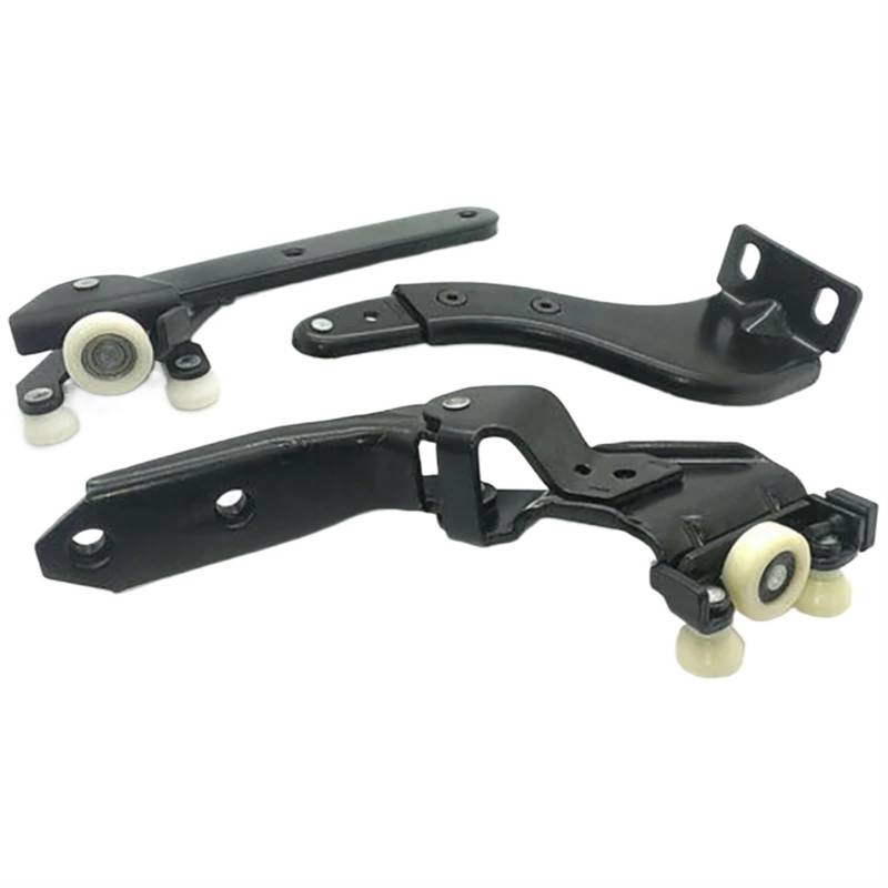 BWWIEZRS Auto Türgriff Scharnier Kompatibel Mit VW Für Caddy III 2003-2012 2013 2014 2015 OEM: 2K0843398 2K0843336 2K0843436 Rollenführung Für Das Rechte Schiebetürscharnier des Autos von BWWIEZRS