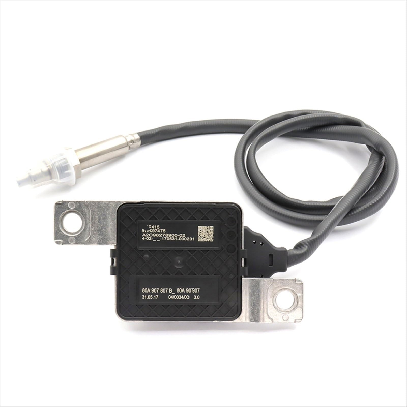 BWWIEZRS Kompatibel mit A5 8T 8F A4 8W Q5 8R OE: 80A907807B Abgaserkennung Nox-Sensor Stickoxidsensor 5WK97475 NOx Stickoxidsenso von BWWIEZRS