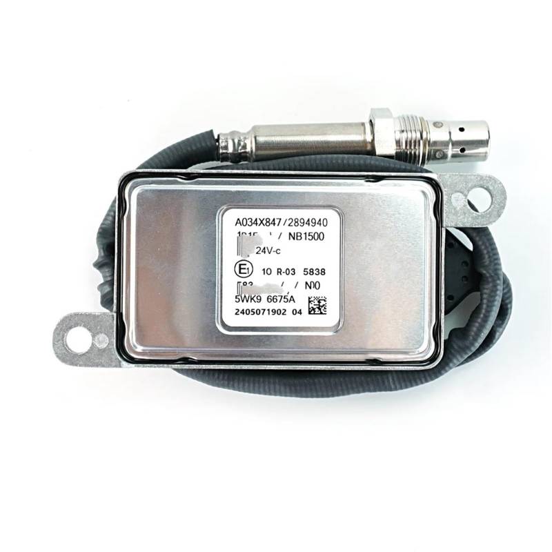 BWWIEZRS Kompatibel mit Cummins OE: 2894940 5WK96675A Nitrox-Sauerstoffsensor Stickstoffoxid-Nox-Sensor Lambda-Sensor OE: A034X847 NOx Stickoxidsenso von BWWIEZRS