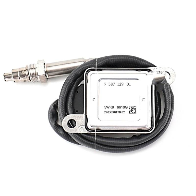 BWWIEZRS Kompatibel mit E90 E91 E93 E60 E61 E63 E64 325i 330i 525i 530i 630i OE: 5WK96610G Autoteile Stickstoff-Sauerstoff-Sensor NOx-Sensor OE: 758712901 NOx Stickoxidsenso von BWWIEZRS