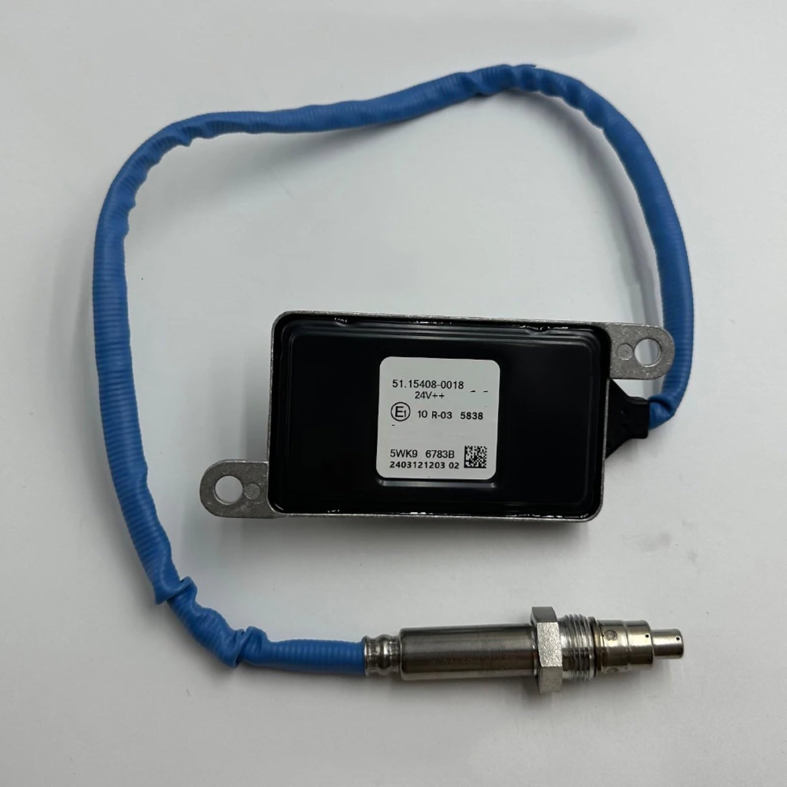 BWWIEZRS Kompatibel mit Man für Euro6-Lkw OE: 51154080018 24-V-Stickstoff-Sauerstoff-Sensor NOx-Sensorsonde Lambdasonde OE: 5WK96783B NOx Stickoxidsenso von BWWIEZRS