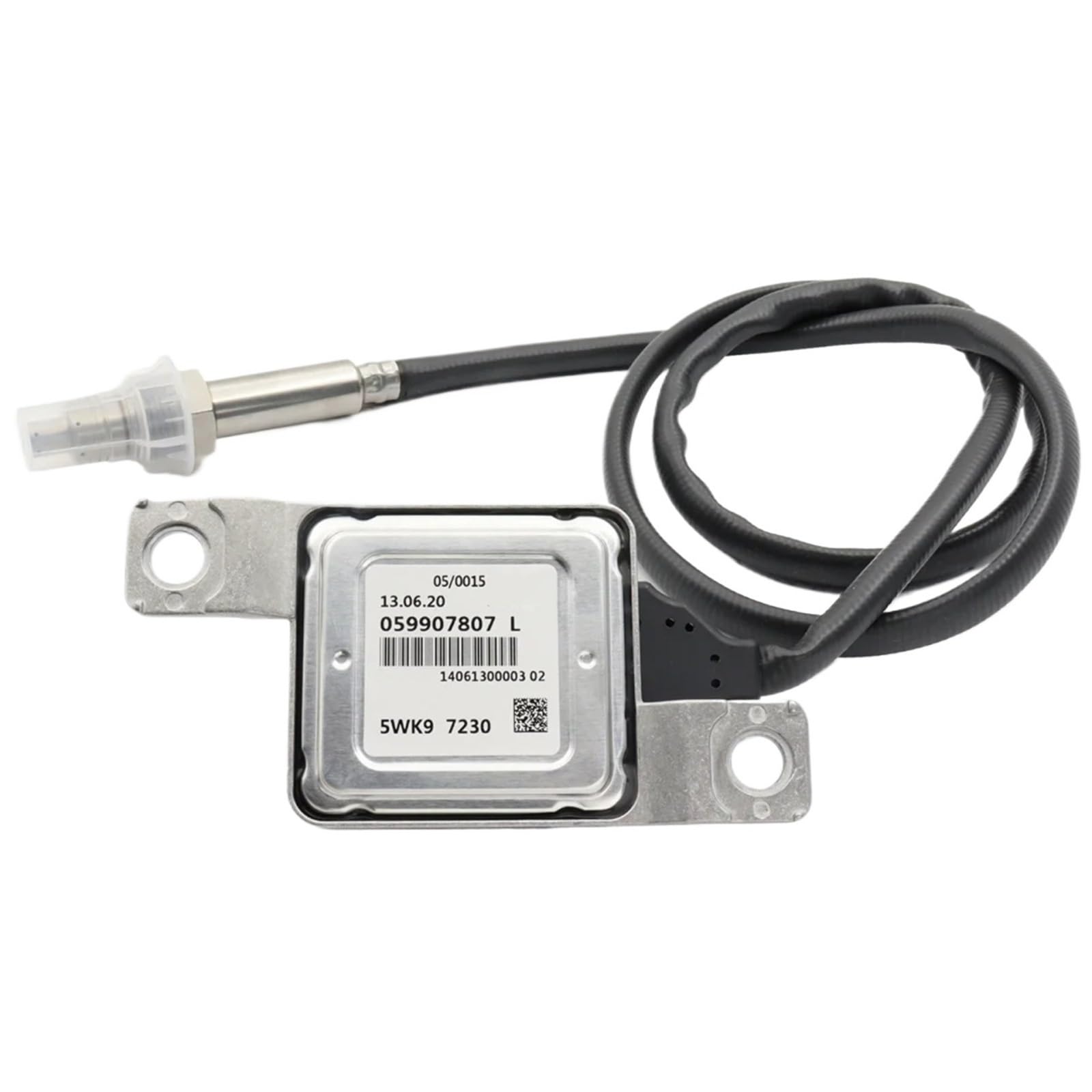 BWWIEZRS Kompatibel mit VW für Touareg 2010–2018, automatische elektrische Systemsensoren, Stickstoff-Sauerstoff-NOx-Sensorsonde, OE: 059907807L 5WK97230 NOx Stickoxidsenso von BWWIEZRS