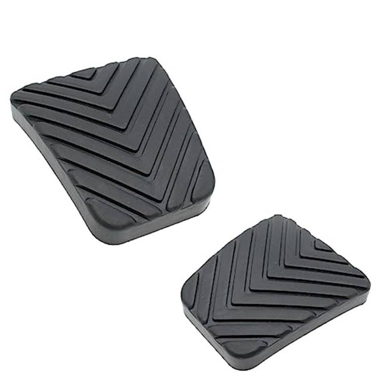 1 Paar Gummiabdeckung for Bremskupplungspedalauflage, for Hyundai, Accent Tucson Tiburon Sanata Veloster, rutschfeste Auto-Styling 3282536000, Fußpedalabdeckung Bremspedalabdeckung von BWZJS