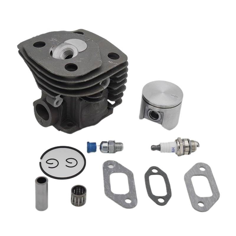 47mm Zylinderkolben-Dekompressionsdichtungssatz for Husqvarna, 359 357XP 357 XP EPA Kettensägenmotor-Ersatzteile Zylinder-Kolben-Kit von BWZJS