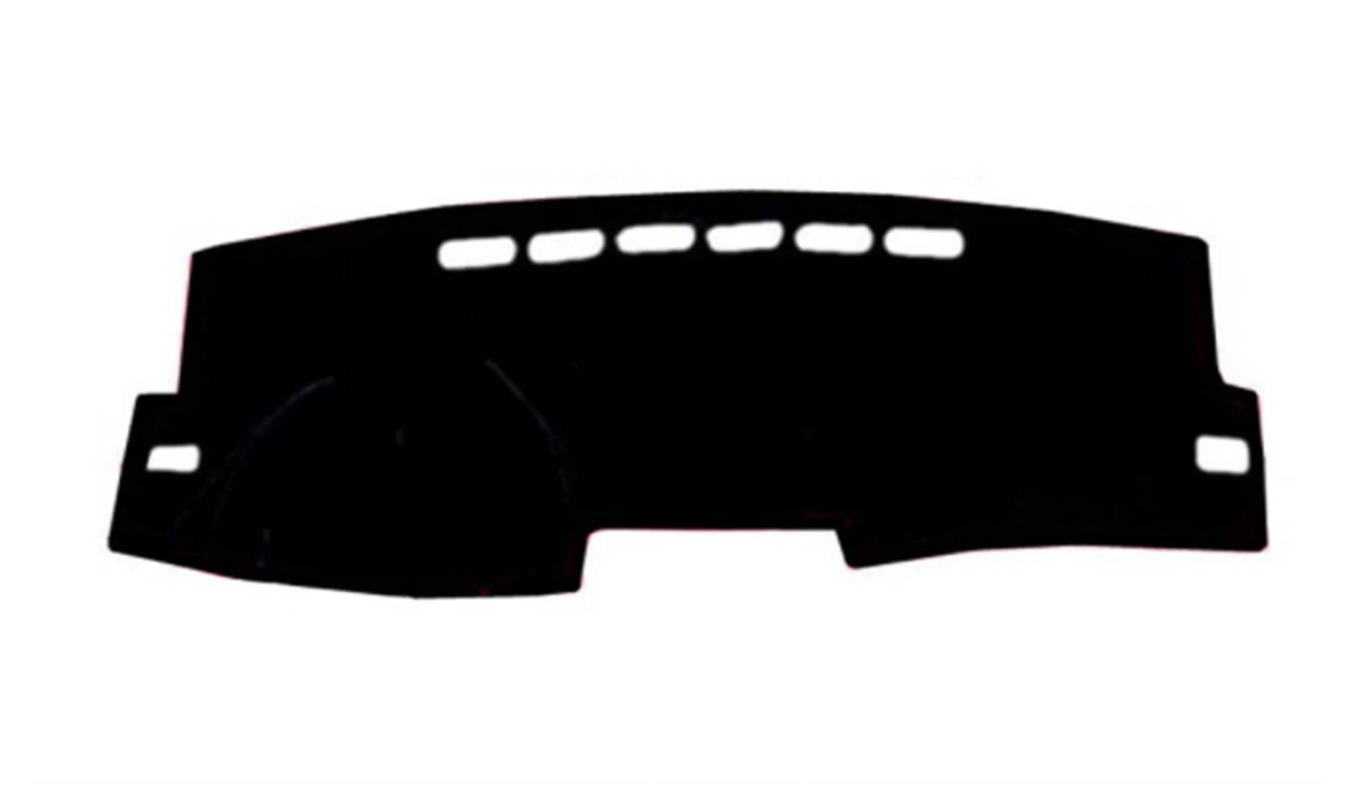 Auto Armaturenbrett Abdeckung Matte Pad Dash Sonnenschutz Instrument Schützen Teppich, for Toyota, for Corolla, 2006 2007 2008 2009 2010 2011 2012 2013 Auto-Armaturenbrettschutz(Black (Black Edge)) von BWZJS