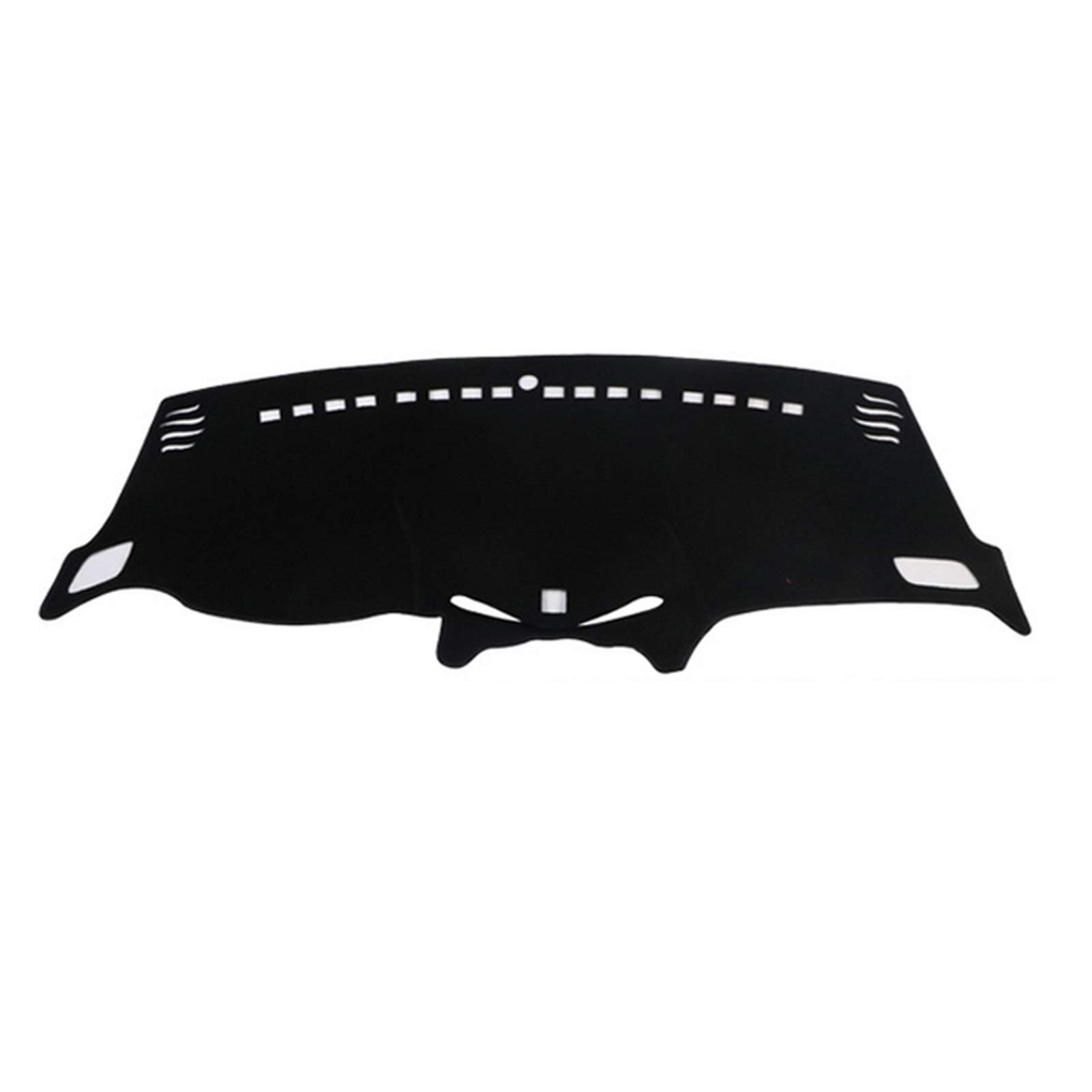 Auto-Armaturenbrett-Abdeckungen, Matten, Auto-Dashmat-Anti-Sonnenschutz-Pad, for Jeep, Renegade 2016–18, Zubehör for Rechtslenker Auto-Armaturenbrettschutz(Black Edge,Left Hand Drive) von BWZJS