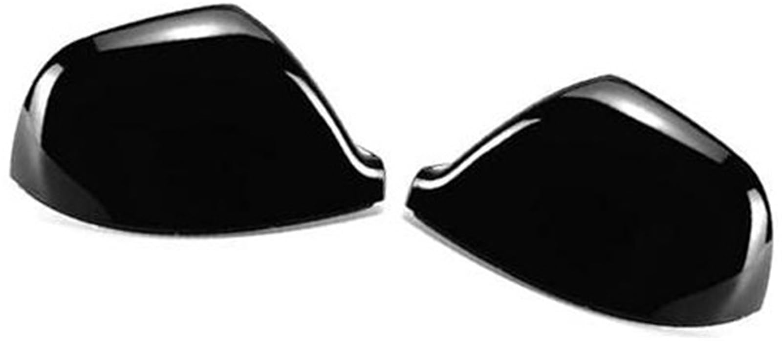 Auto-Seitenrückspiegel-Abdeckungs-Zierkappe Ersatz, for VW, Transporter T5 T5.1 T6 2010–2020 Außenspiegelgehäuse(BLACK 1 piar) von BWZJS