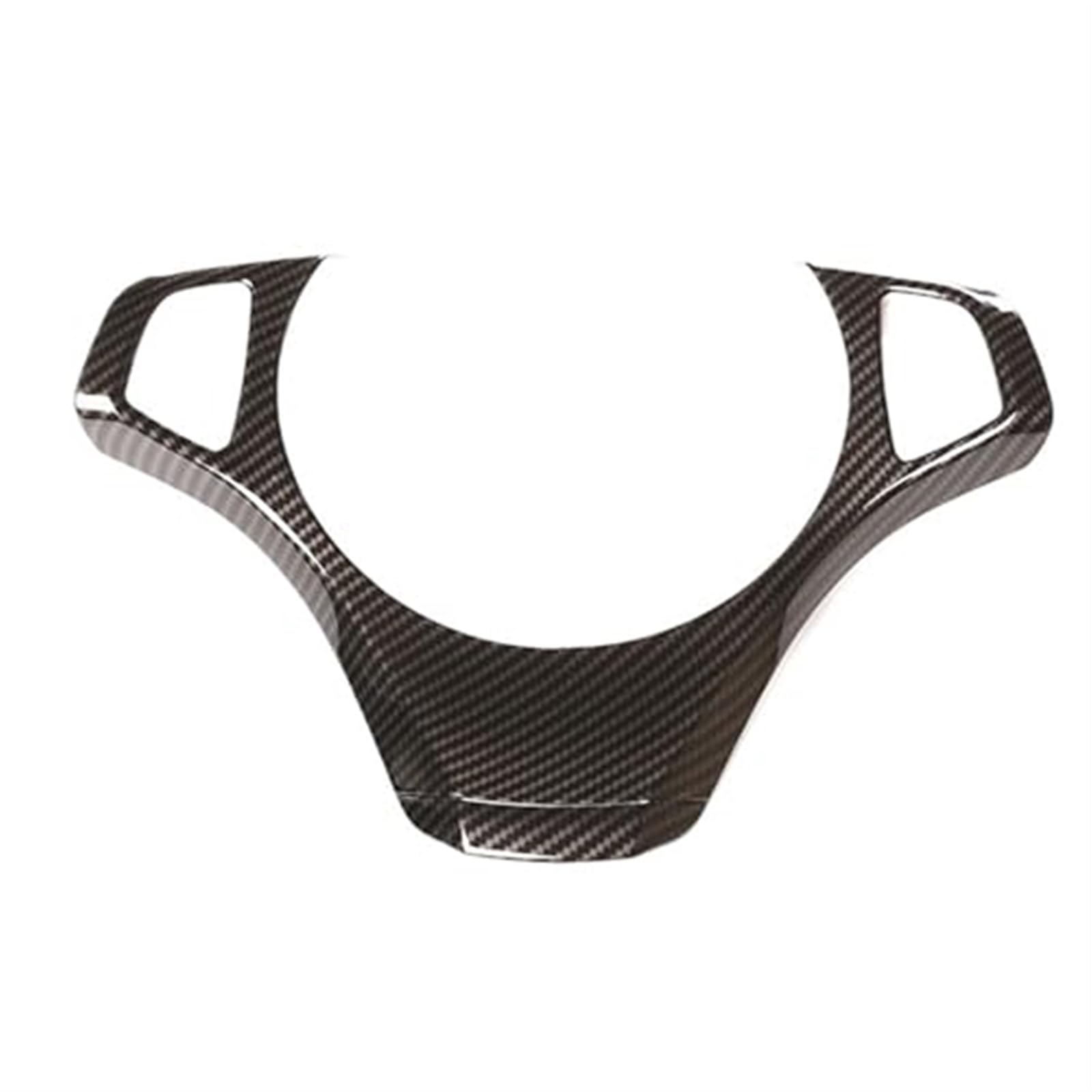 Auto-Styling, for, X3 E83 2006-2009 Auto-Lenkradtasten Rahmendekoration Abdeckung Aufkleber Verkleidung Innenraum Autozubehör Lenkradaufkleber(Carbon Fiber Color) von BWZJS