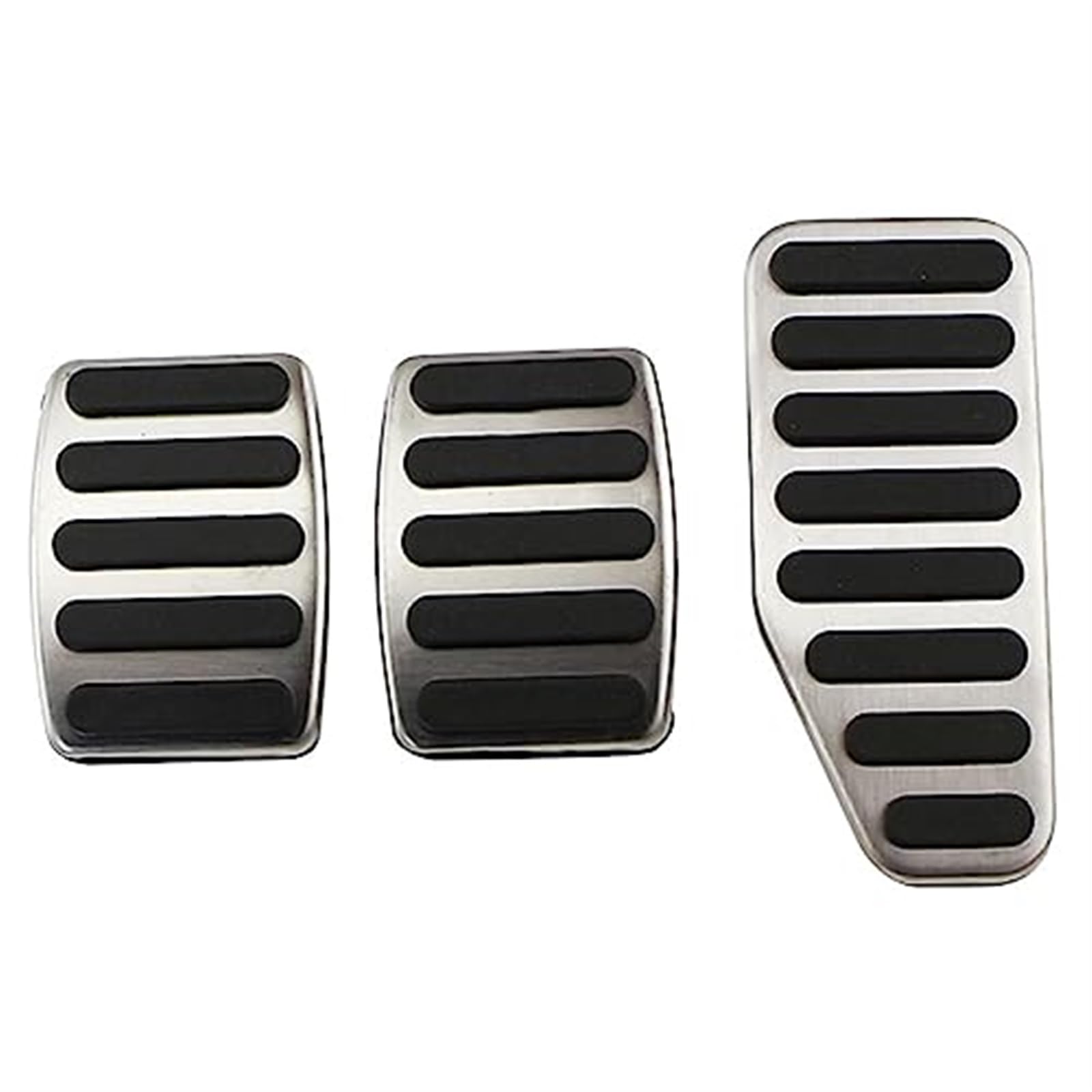 Auto-Styling Auto Kupplung Bremse Gaspedal Fußstütze Pedale Abdeckungen, for Swift, Alto Jimny Fußpedal Abdeckung Bremspedalabdeckung(Black MT) von BWZJS