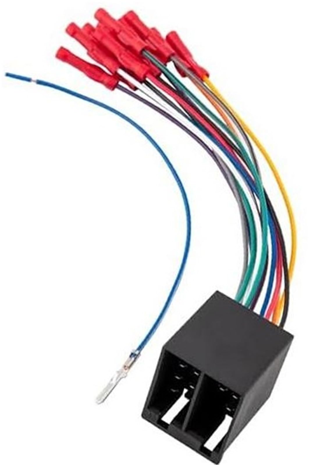 Autoradio, 16-poliger ISO-Kabelbaum, for Sattelschlepper Freightliner International Peterbilt, for VOLVO, Mack Kenworth, Stereoanlage einbauen, for JVC Pioneer Kenwood Sony Android mit Kabelstecker Au von BWZJS