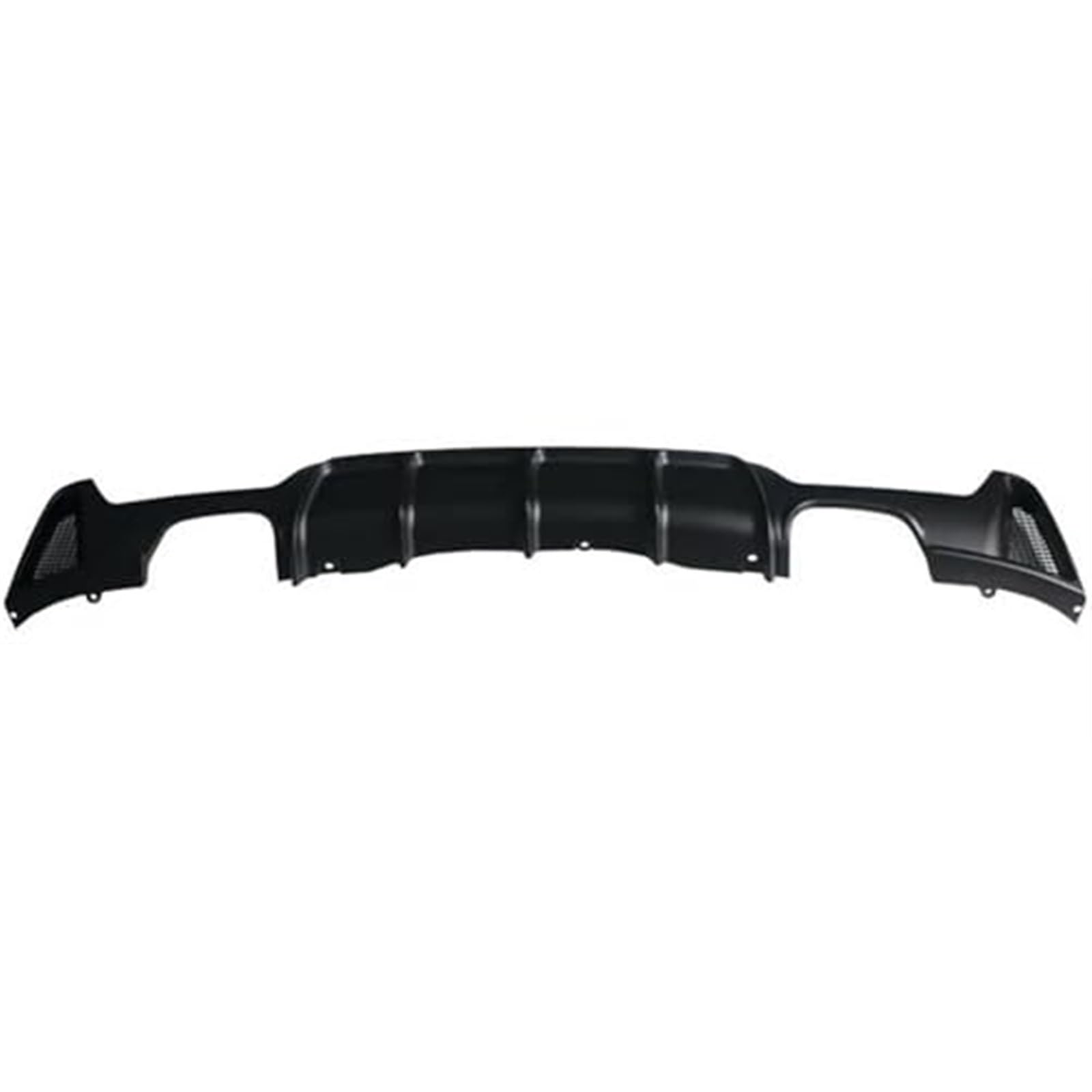 BWZJS Auto-Heckspoiler, Auto-Heckstoßstangen-Auspuffdiffusor, Lippenhalterung, Splitter-Spoiler, for, for 4er-Reihe, for F32 F33 F36 435i 2014-2020 Heckstoßstangen-Diffusor-Spoiler(Matte Black) von BWZJS