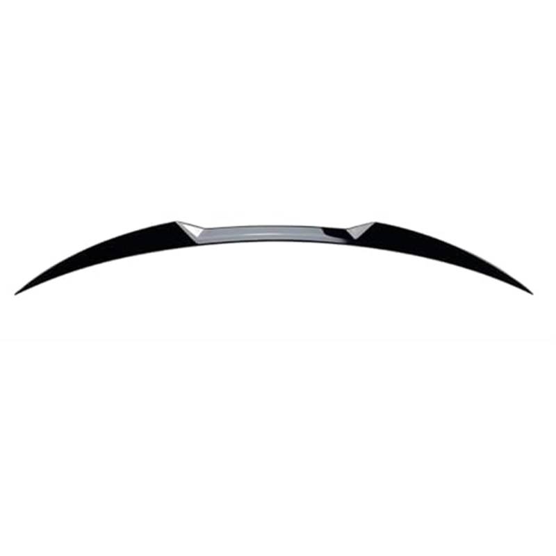 BWZJS Auto-Heckspoiler, Heckspoilerflügel, for Alfa Romeo, for Giulia, for Limousine 2015-2023, Heckklappenspoilerlippe aus Kohlefaser Heckstoßstangen-Diffusor-Spoiler(Glossy Black) von BWZJS