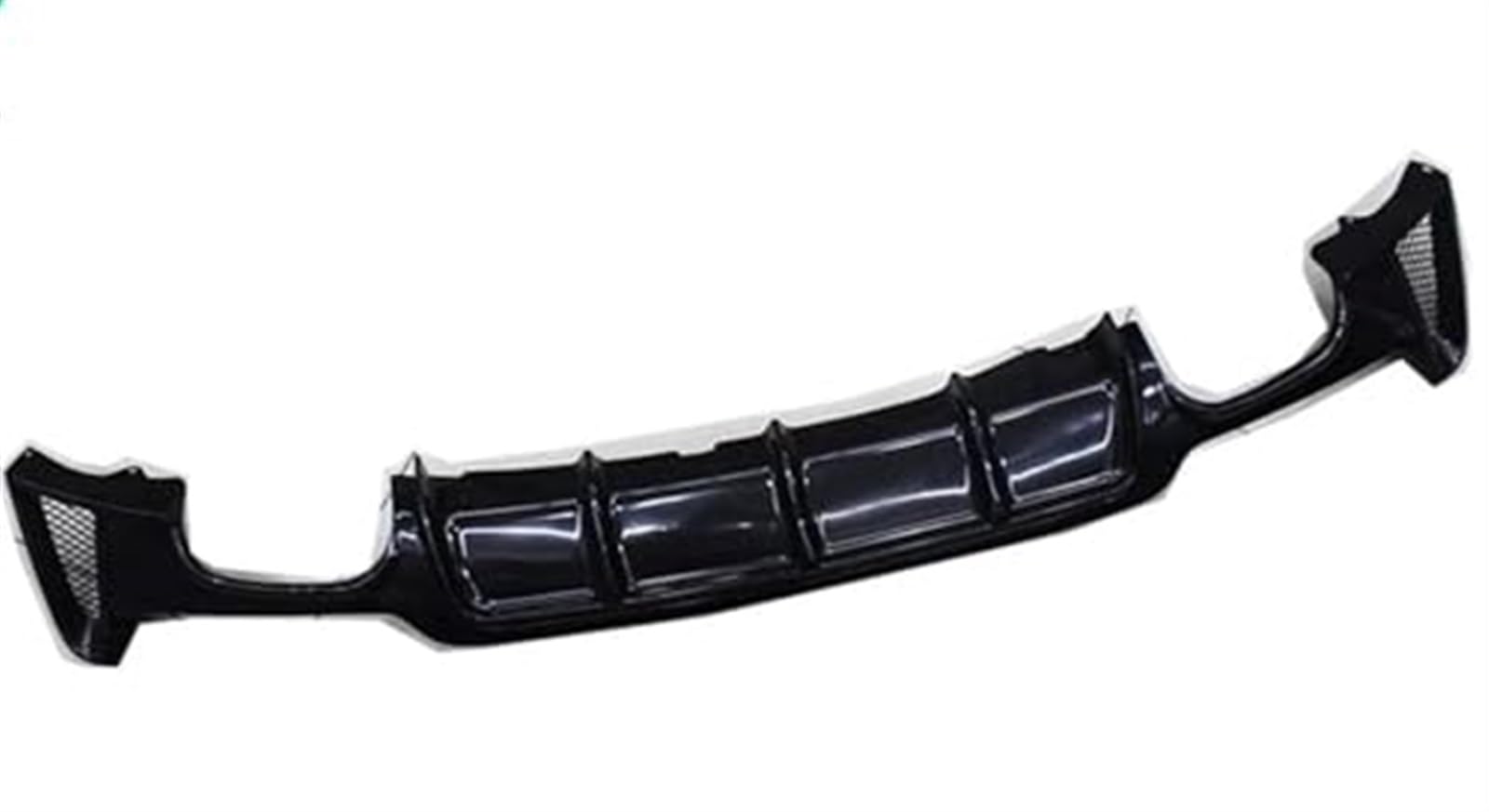 BWZJS Auto Heckspoiler, for, for 4er, for F32 F33 F36 435i 2014-2020 Auto Heckstoßstange Auspuff Diffusorlippe Heckstoßstangen-Diffusor-Spoiler(Glossy Black) von BWZJS