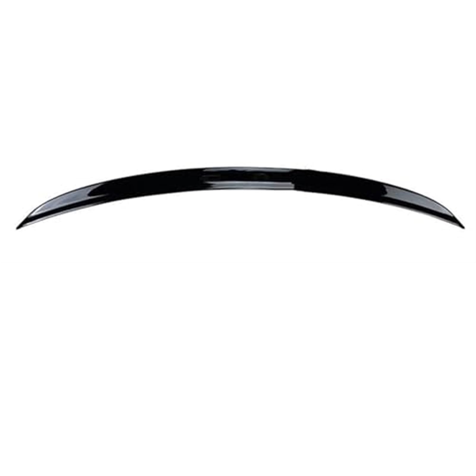 BWZJS Auto Heckspoiler Spoiler Flügel Carbonfaseroptik Tuning, for, for A5 S5 4 Türen 2009-2014 2015 2016 Auto Heckspoiler Heckstoßstangen-Diffusor-Spoiler(Gloss Black) von BWZJS