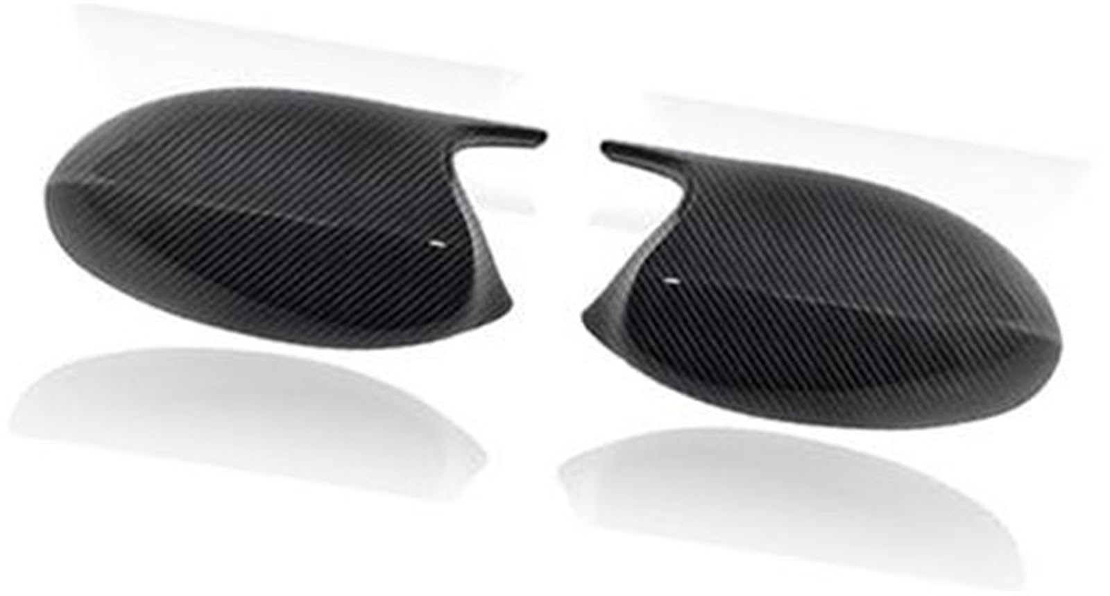 Ersatz-Rückseitenspiegel-Abdeckungskappe, for, E90 E91 E92 E93 E81 E87 E82 E88 3 1 Series M Zubehör Carbon Fiber Gloss Außenspiegelgehäuse(BLACK Carbon Fiber) von BWZJS