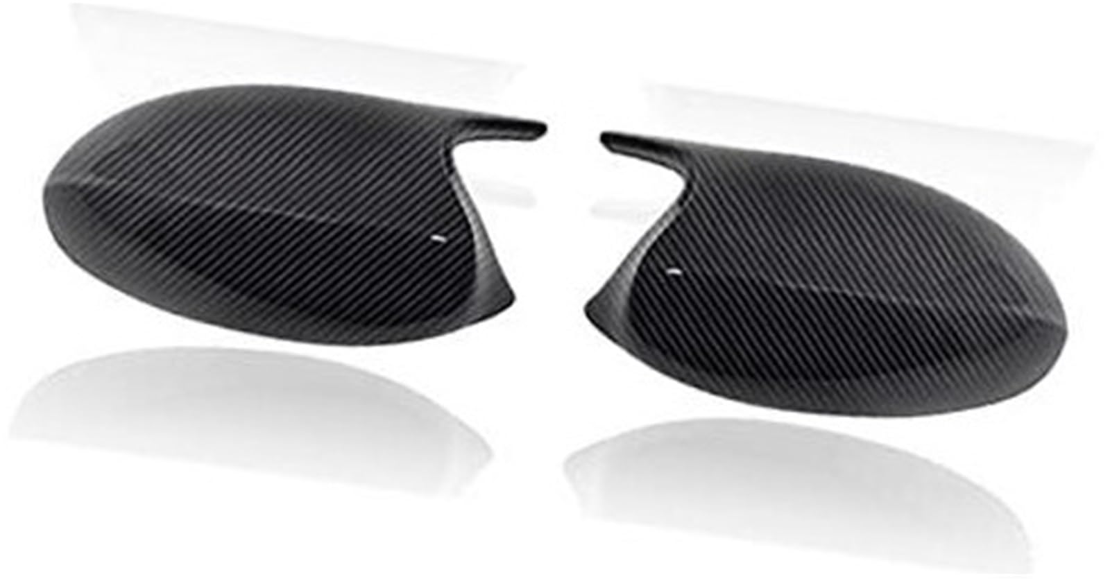 Ersatz-Rückseitenspiegel-Abdeckungskappe, for, E90 E91 E92 E93 E81 E87 E82 E88 3 1 Series M Zubehör Carbon Fiber Gloss Außenspiegelgehäuse(BLACK Carbon fiber pattern) von BWZJS