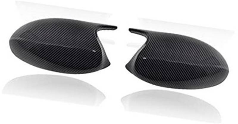 Ersatz-Rückseitenspiegel-Abdeckungskappe, for, E90 E91 E92 E93 E81 E87 E82 E88 3 1 Series M Zubehör Carbon Fiber Gloss Außenspiegelgehäuse(BLACK Carbon fiber pattern) von BWZJS