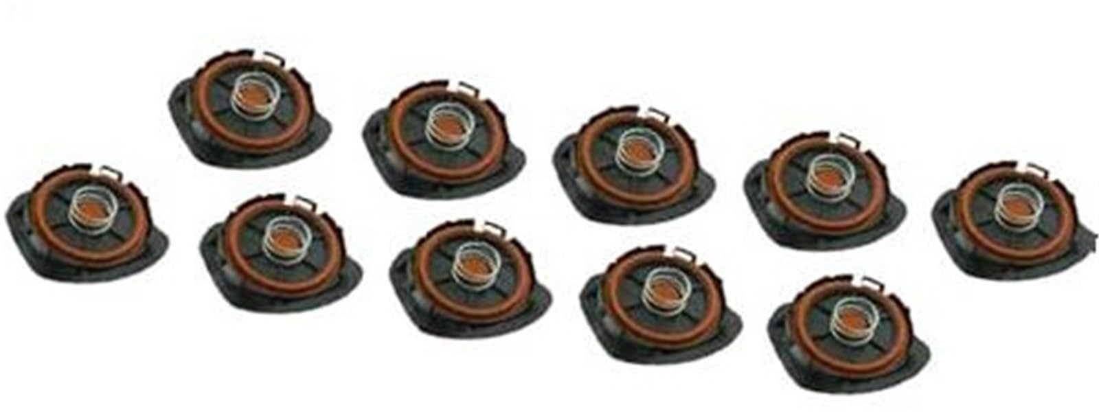 Motorventildeckel, for Peugeot, 207/307/308/2008, 5/10 Stück PCV-Ventildeckel 11127646554 PCV -Ventilabdeckung(Black 10 Pcs) von BWZJS