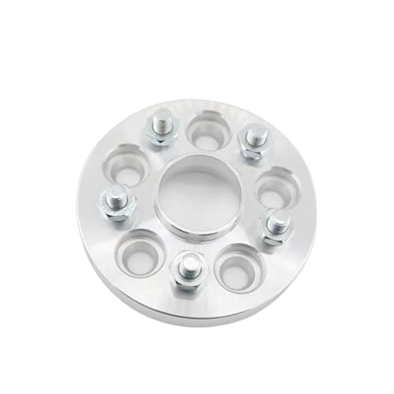 Naben-Spurverbreiterungen, 2 Stück, Distanzscheiben-Adapter, Aluminium, PCD, 5 x 108 bis 5 x 112, CB 63,4 bis 57,1, Dicke 20 mm, Bolzen 12 x 1,5 Spurverbreiterung aus Aluminium von BWZJS