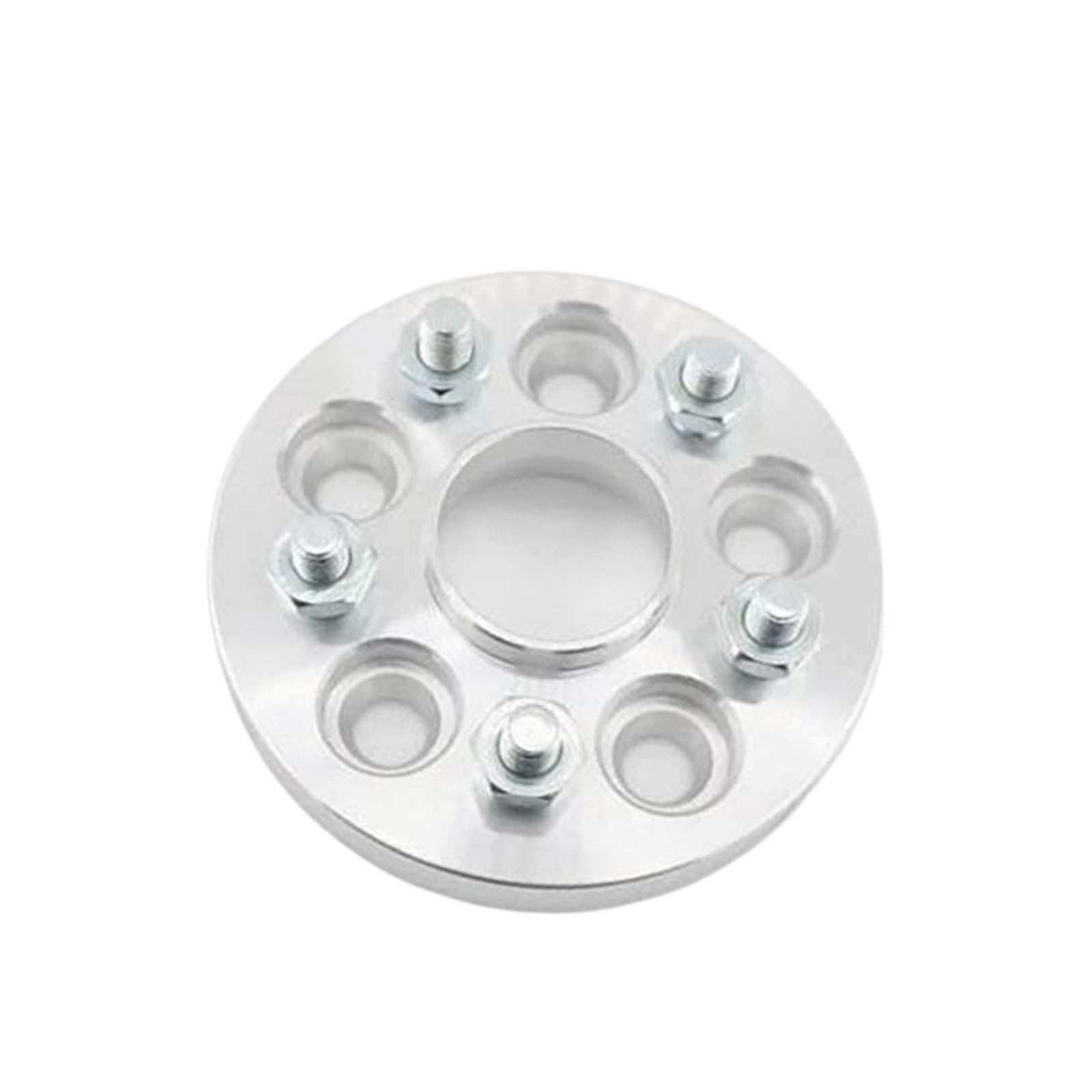 Naben-Spurverbreiterungen, 2 Stück, Distanzscheiben-Adapter, Aluminium, PCD, 5 x 108 bis 5 x 112, CB 63,4 bis 66,6, Dicke 20 mm, Bolzen 12 x 1,5 Spurverbreiterung aus Aluminium von BWZJS