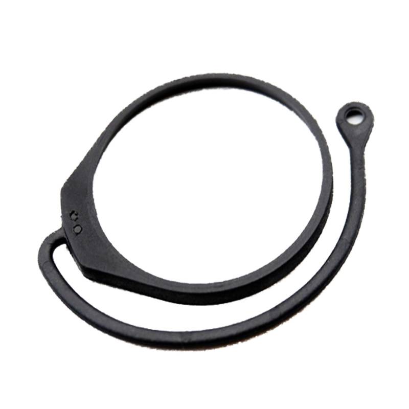 Öl Tankdeckel Tank Abdeckung Linie Benzin Öl, for Golf, for Jetta, Polo, for Passat, for Touran T4 Transporter T5 Zubehör Tankdeckelleitung,(Bent Rope with Loop) von BWZJS