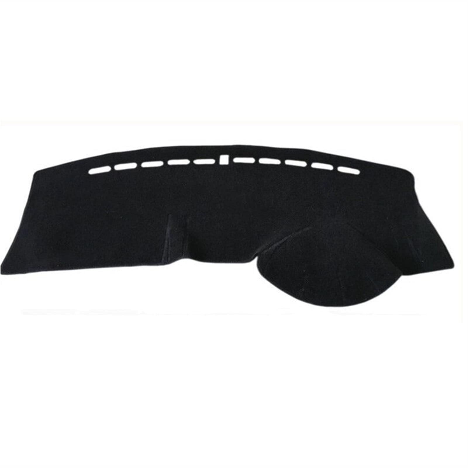 RHD Armaturenbrett-Matte, Armaturenbrett-Abdeckung, Anti-UV-Sonnenschutz, Armaturenbrett, Instrumenten-Auto-Styling, Teppich-Zubehör, passend for JAZZ, 2004–2007 Auto-Armaturenbrettschutz(Black(Black von BWZJS