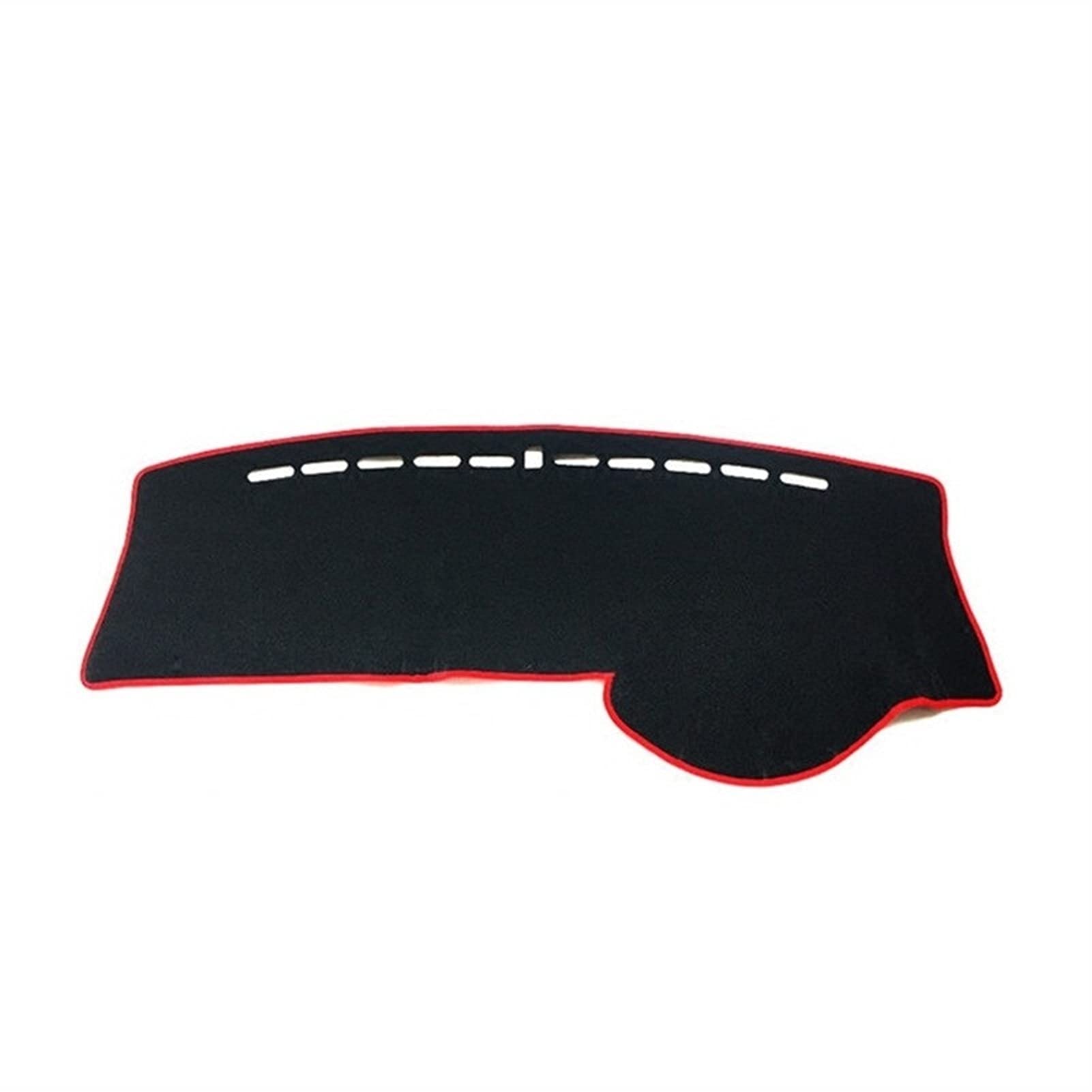 RHD Armaturenbrett-Matte, Armaturenbrett-Abdeckung, Anti-UV-Sonnenschutz, Armaturenbrett, Instrumenten-Auto-Styling, Teppich-Zubehör, passend for JAZZ, 2004–2007 Auto-Armaturenbrettschutz(Black(Red Ed von BWZJS