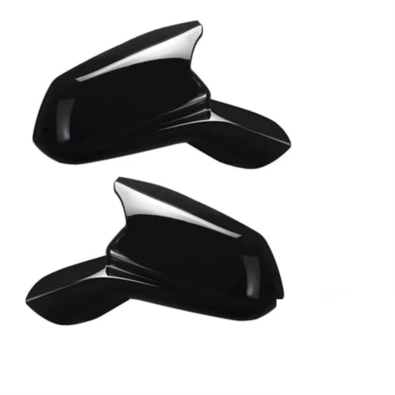 Rückspiegelabdeckung for Chevy Camaro LT/SS/RS/ZL1 2016-2022. Flügelkappe, Außentür-Rückspiegelverkleidung, Karbonfaser-Optik, Ersatzteile for Außenspiegel Außenspiegelgehäuse(GLOSS BLACK) von BWZJS