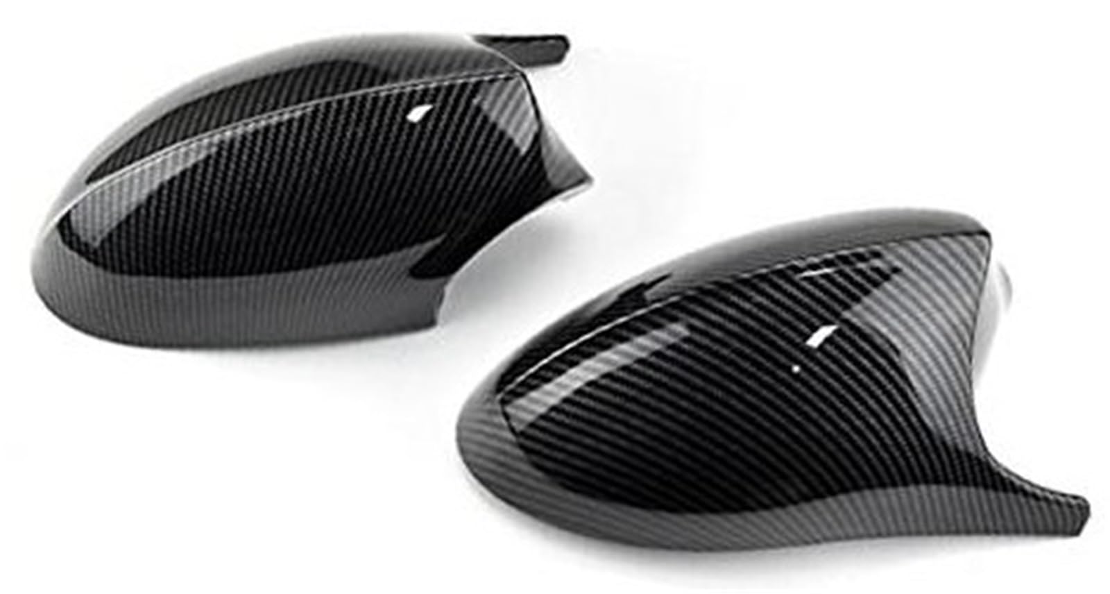 Rückspiegelkappe Flügelseitenspiegelabdeckung, for, Facelift E90 E91 2008–2011 E92 E93 2010–2013 LCI Autozubehör Außenspiegelgehäuse(BLACK Carbon pattern) von BWZJS