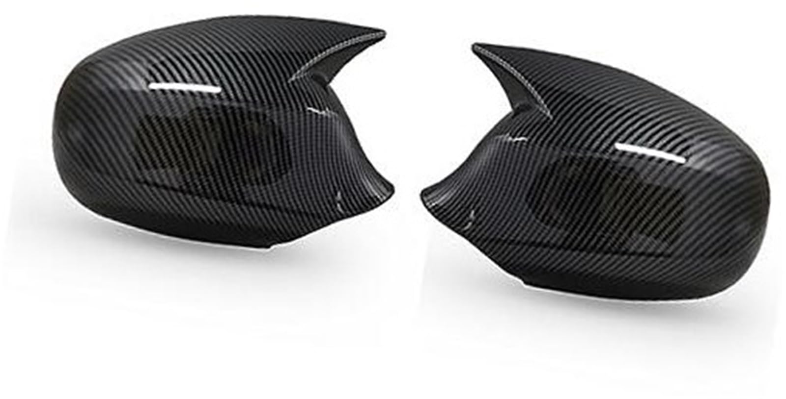 Rückspiegelkappe Flügelseitenspiegelabdeckung, for, Facelift-Modell E90 E91 2008–11 E92 E93 2010–13 LCI-Autozubehör Außenspiegelgehäuse(BLACK Carbon Fiber) von BWZJS