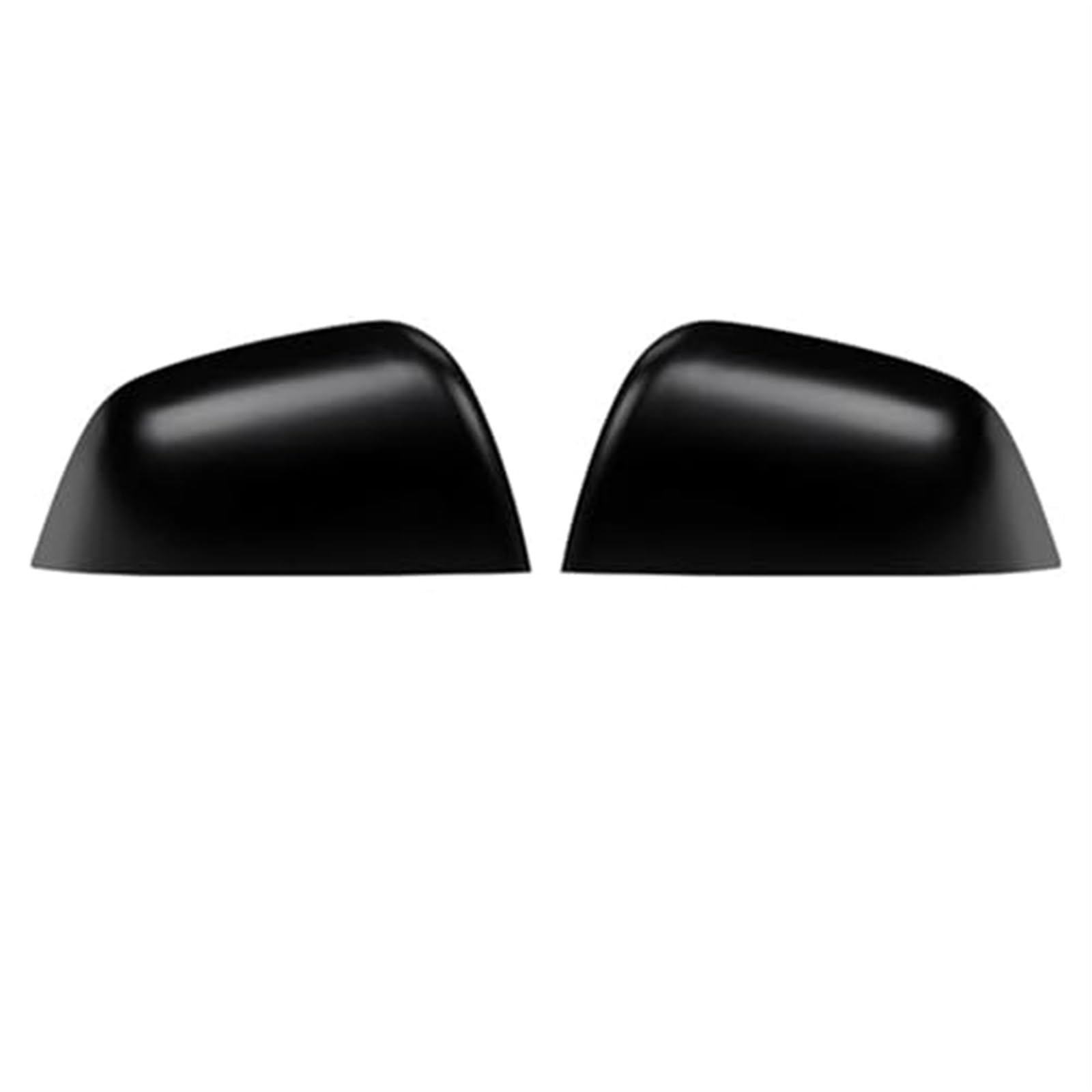 Seitentürspiegelabdeckung aus Karbonfaser for Tesla Model 3 Model Y, Auto-Außenzubehör, ABS-Seitenrückspiegelabdeckung, Ersatzteile for Außenspiegel Außenspiegelgehäuse(3 MATTE BLACK) von BWZJS