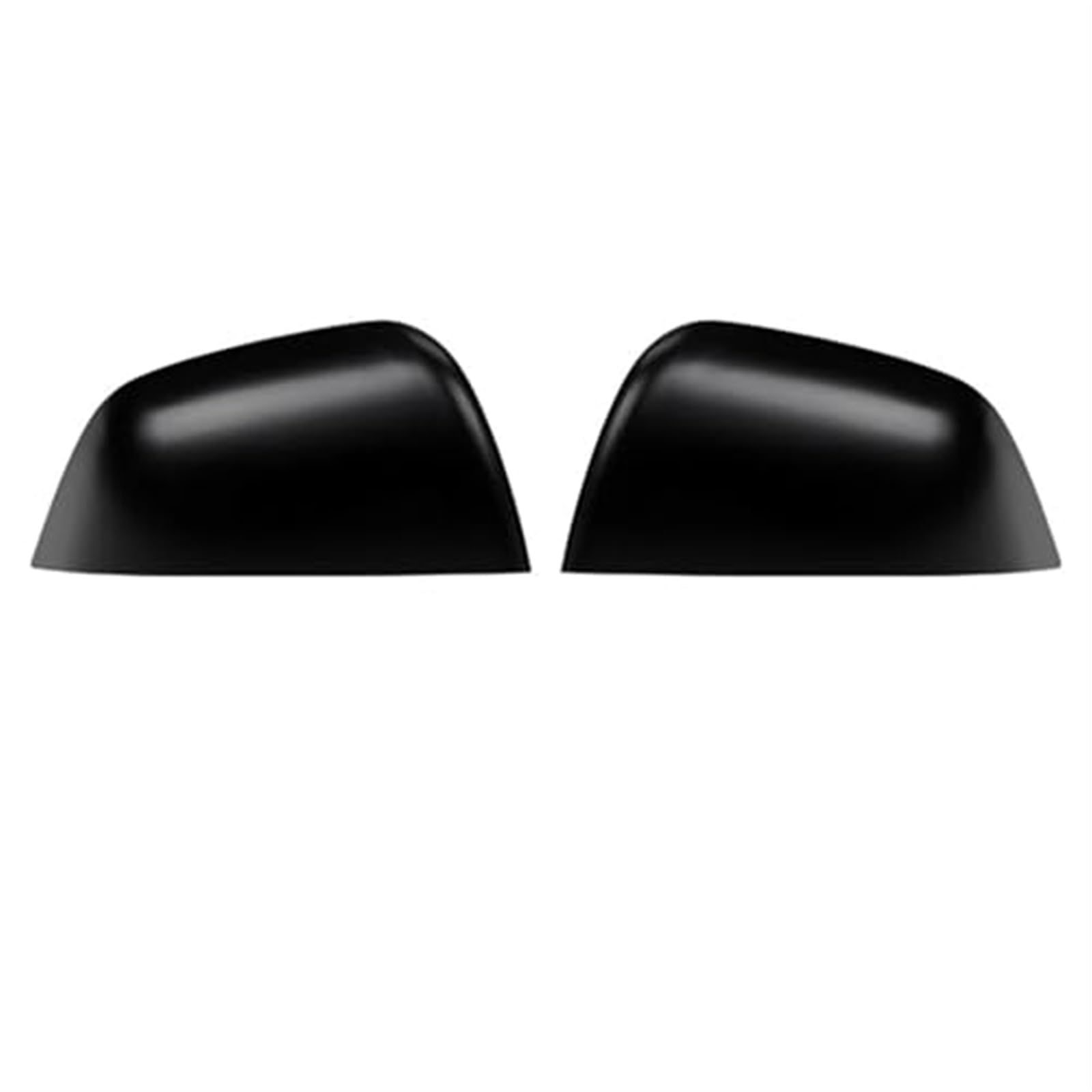 Seitentürspiegelabdeckung aus Karbonfaser for Tesla Model 3 Model Y, Auto-Außenzubehör, ABS-Seitenrückspiegelabdeckung, Ersatzteile for Außenspiegel Außenspiegelgehäuse(Y MATTE BLACK) von BWZJS