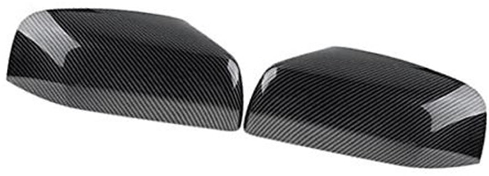 Seitliche Rückspiegelabdeckung, Außenspiegelgehäuse, for Land, for Rover, for Range, for Rover, Sport Discovery 4 Freelander 2 LR2 LR4 2010–2014 Außenspiegelgehäuse(BLACK Carbon Fiber Pattern) von BWZJS