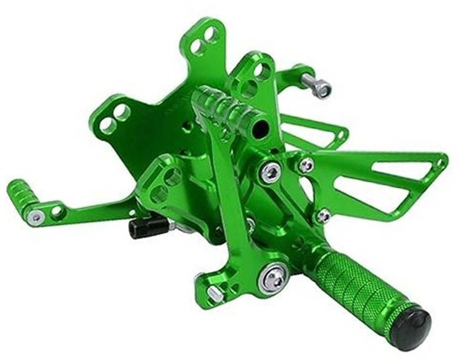 , for 10R -10R 2011-2017 Motorcycle Adjustable Foot Peg Rest Footpeg Footrests Klappbare Motorrad-Fußstützen(Green) von BWZJS