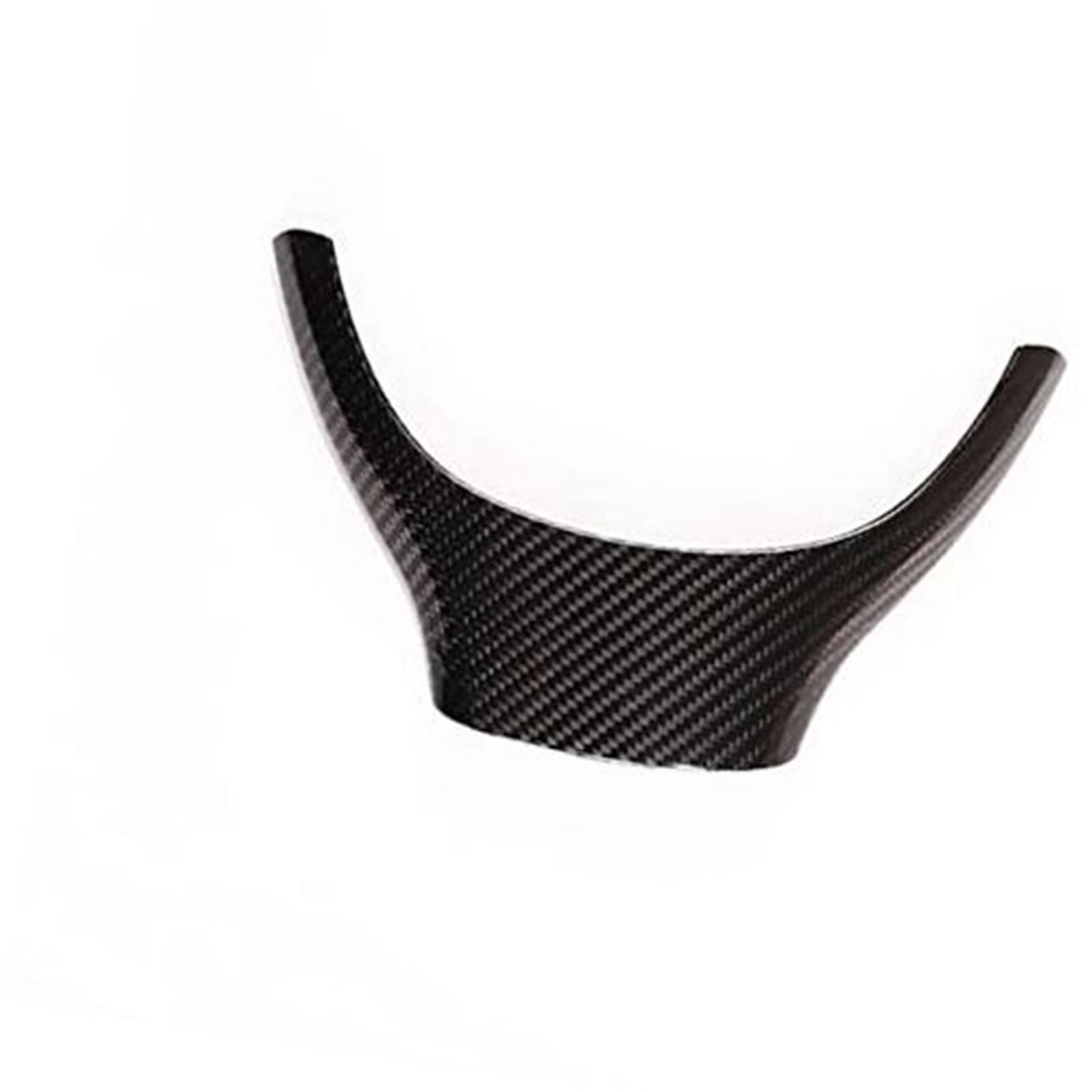 for 5er GT 7er F10 F11 F07 F01 F02 F03 F04 2009–2017, dekorativer Aufkleber for das Autolenkrad aus echtem Carbon Lenkradaufkleber(Carbon Fiber) von BWZJS