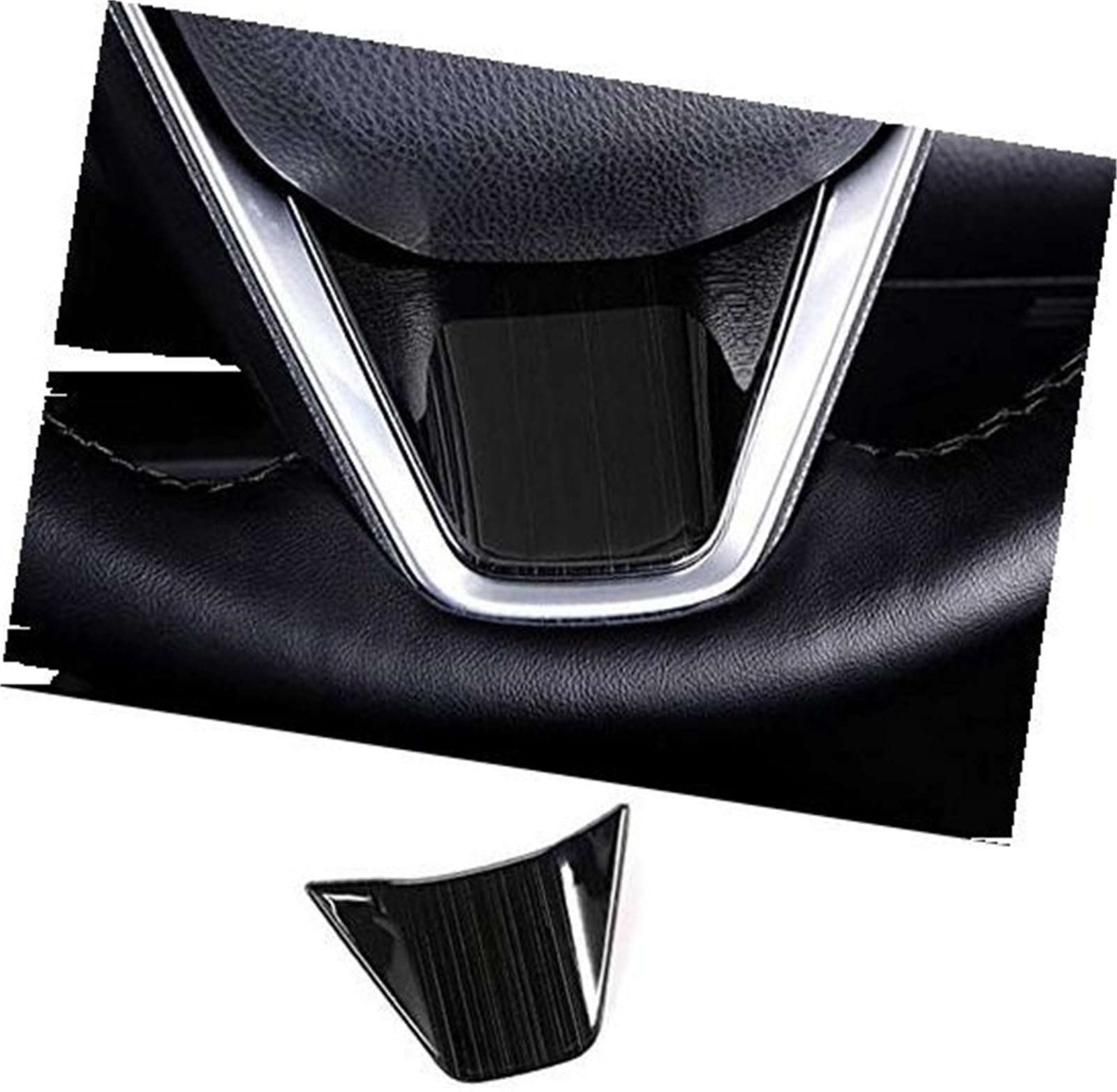 , for Camry Lenkradaufkleber(Black A Black) von BWZJS