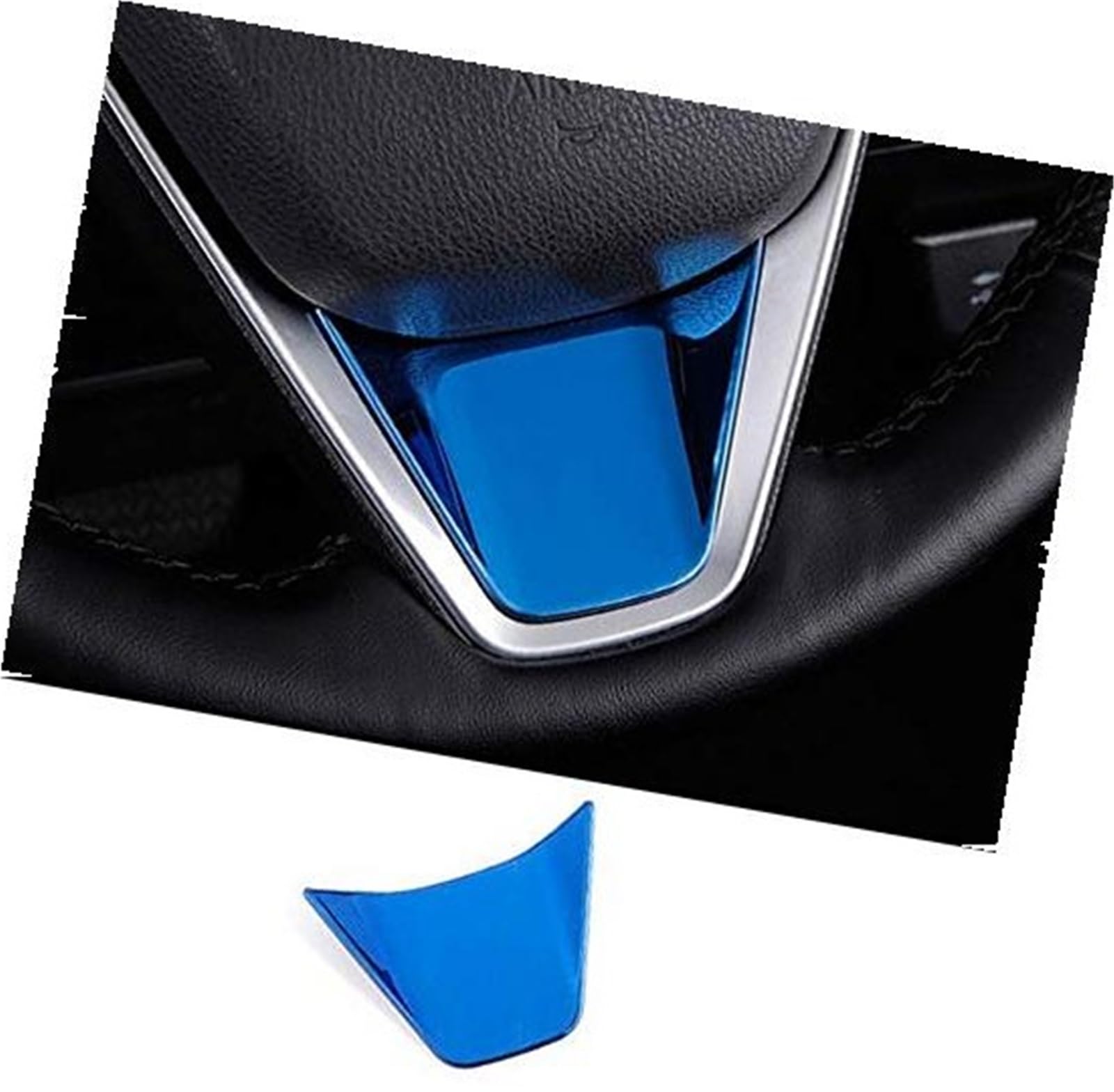 , for Camry Lenkradaufkleber(Black A Blue) von BWZJS