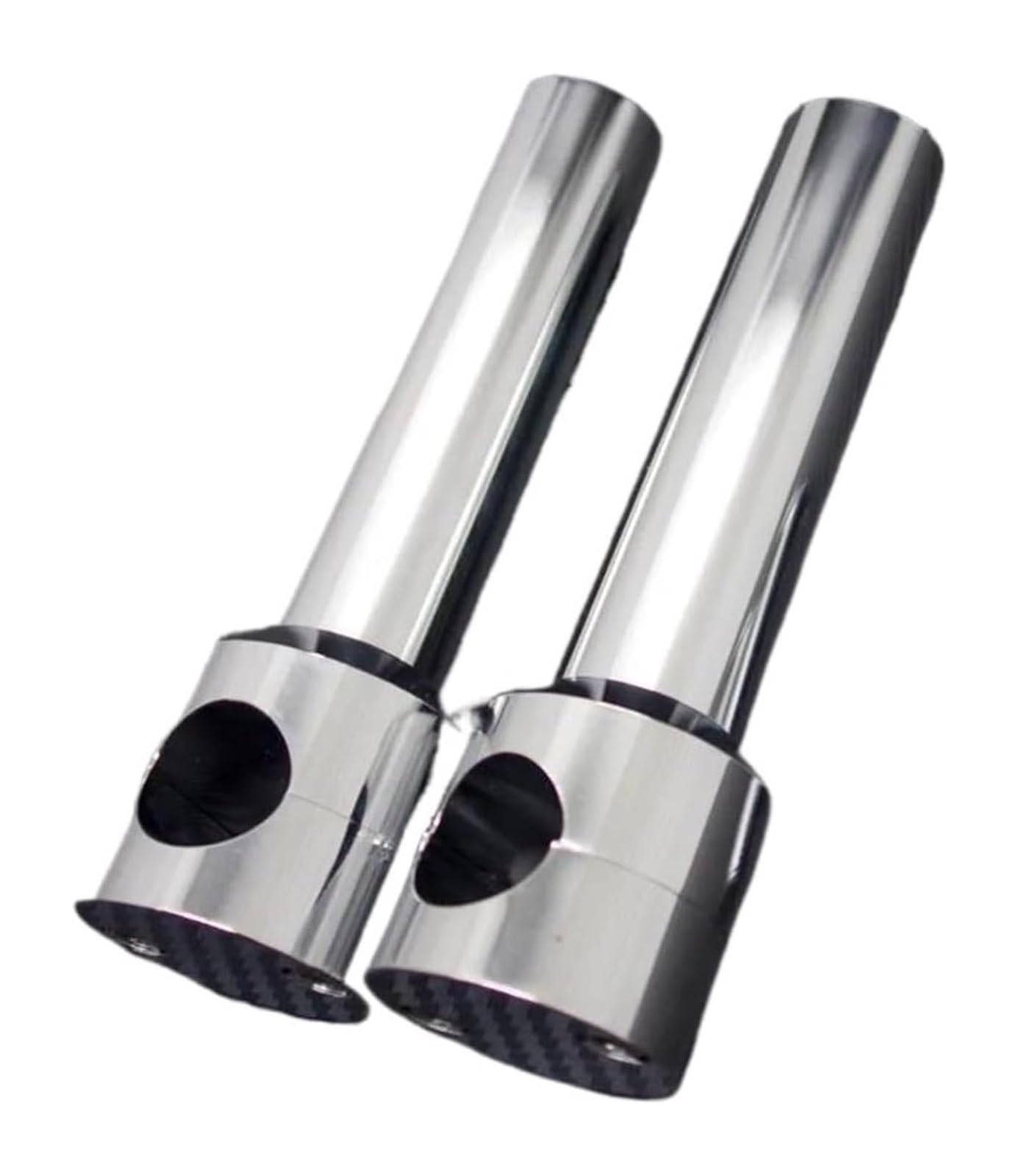 Motorrad Lenker Riser 1'' 25mm Chrom Motorrad Billet Runde Lenker Bar Riser Bars Mount Clamp Motorrad Bar Riser Lenkererhöhungen Motorrad Lenker Riser 1'' 25mm Chrom Motorrad Billet Runde Lenker Bar Riser Bars Mount Clamp Motorrad Bar Riser Lenkererhöhungen von BXBDEKQGL