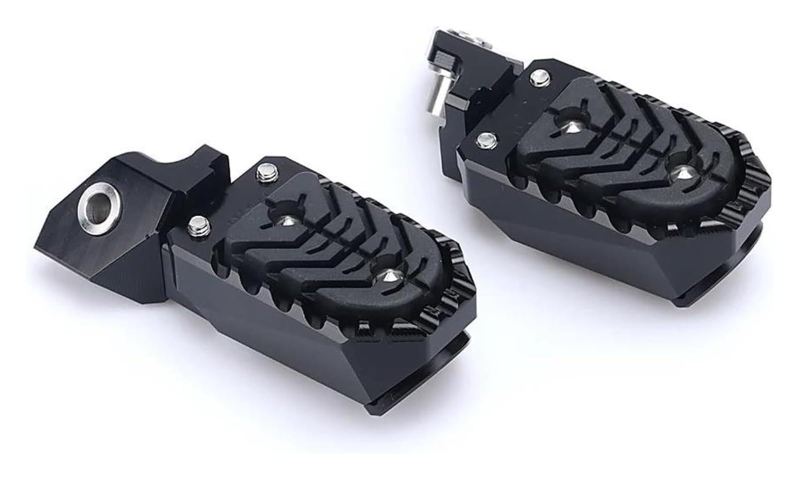 Motorrad Pedal Fußstütze Für R1200GS 2016–2019, für Adventure 2013–2018, R1250GS für Adventure 2020–2023, verstellbare Motorradpedale, Fußrasten, Motorradstützen(Schwarz) von BXBDEKQGL
