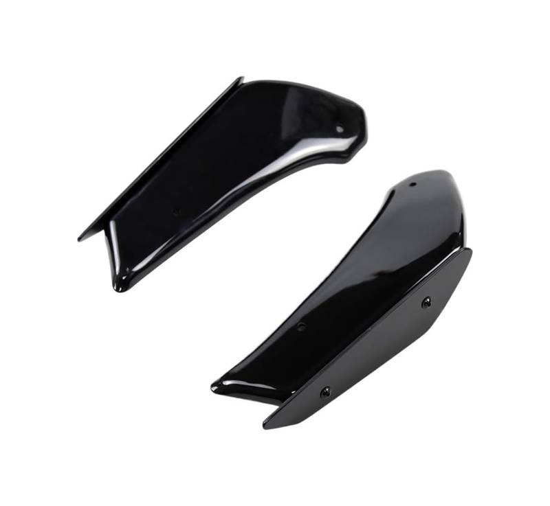 Motorrad Seitenluftkanal Für K&awasaki Für Ninja 650 Für H2 Motorradverkleidungsteile Aerodynamischer Flügelsatz Fester Winglet-Verkleidungsflügel Motorrad Seitenspoiler(Schwarz) von BXBDEKQGL