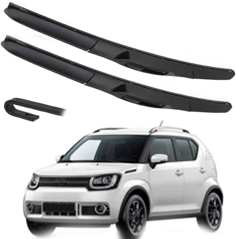 2-teiliges Auto-Frontscheibenwischerblatt-Set, für Suzuki, für Ignis MF 2016 2017 2018 2019 2020 2021 21"+18" Scheibenwischerblätter von BXINAN