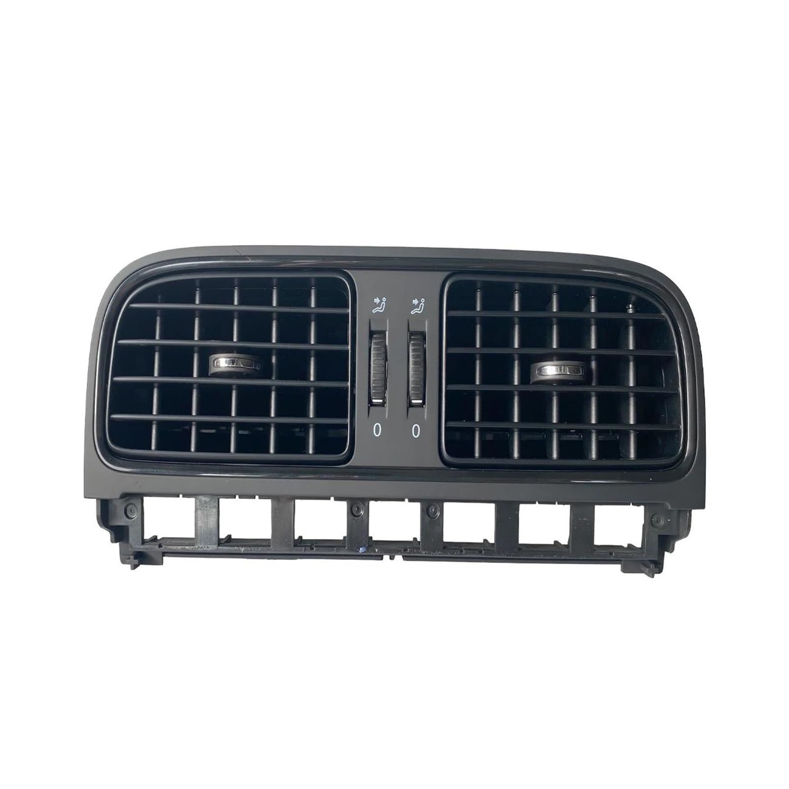 Autozubehör Vorderer Armaturenbrett-Innenraum AC Satin Black Air Vent Grill Für 5 6R 1.4 1. Phase 2010–2013 6R0819703A 6R0819704A 6R0819728(Middle) von BYAMBD