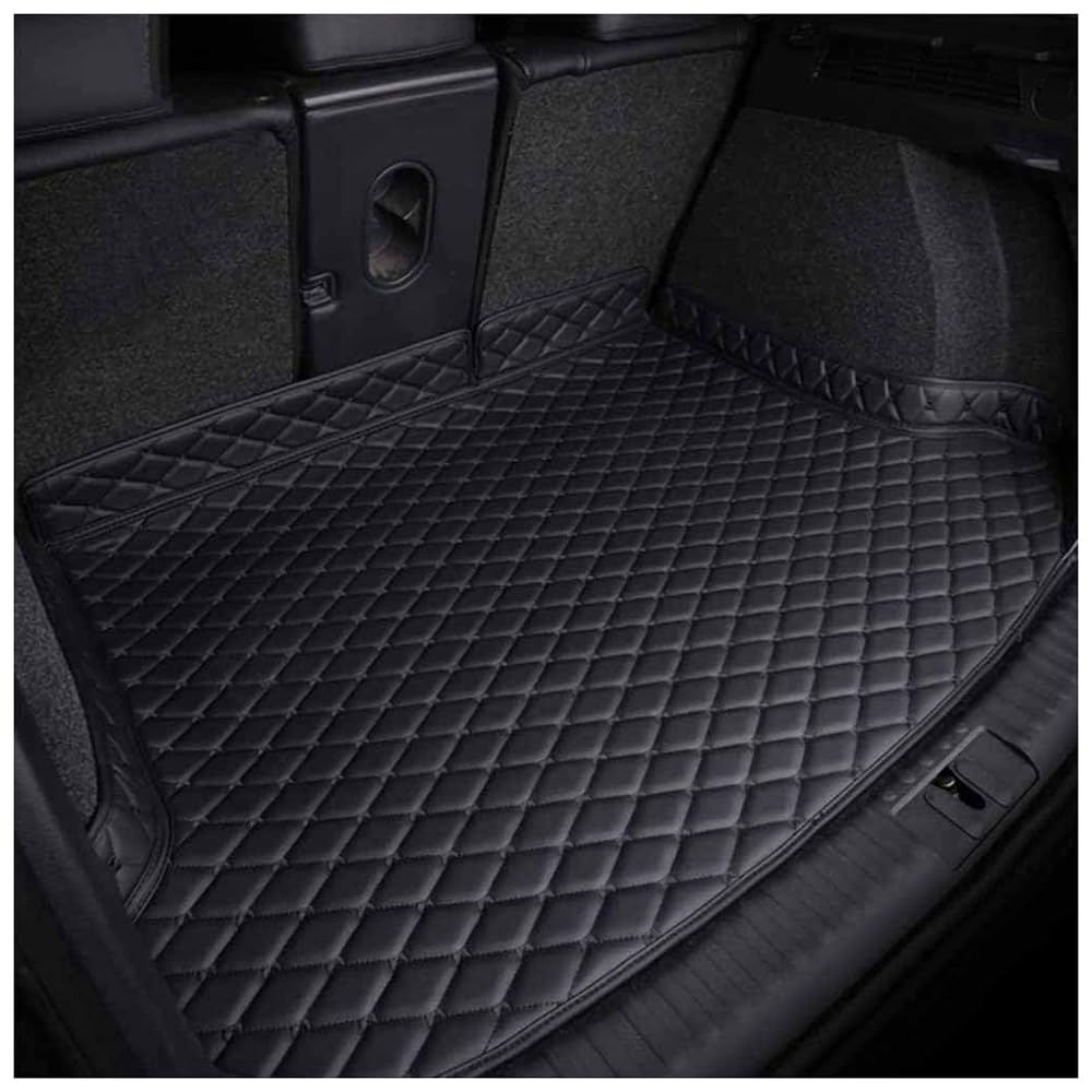 Auto Leder Kofferraummatte, Für Benz AMG C43 4MATIC Kofferraum Schutzmatte rutschfest Kofferraumwanne Kratzfest Kofferraumschutz Mat,A von BYBEST