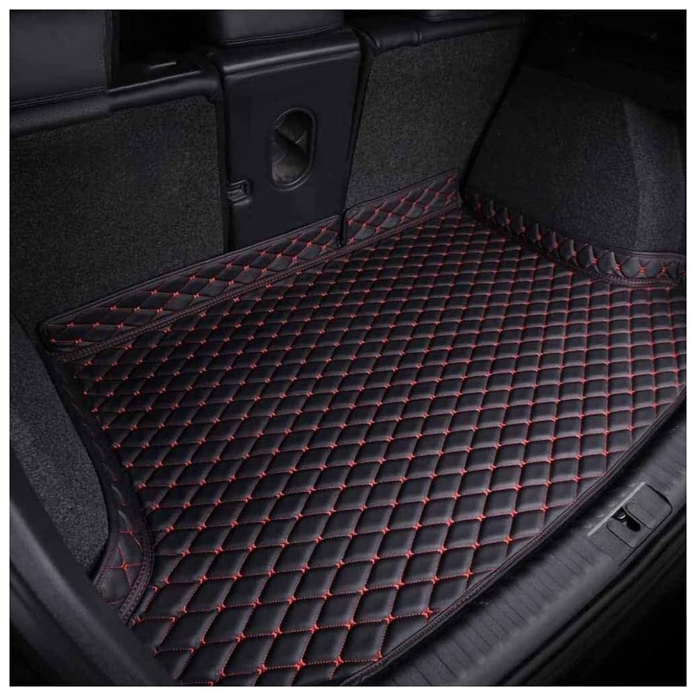 Auto Leder Kofferraummatte, Für Benz AMG C43 4MATIC Kofferraum Schutzmatte rutschfest Kofferraumwanne Kratzfest Kofferraumschutz Mat,B von BYBEST